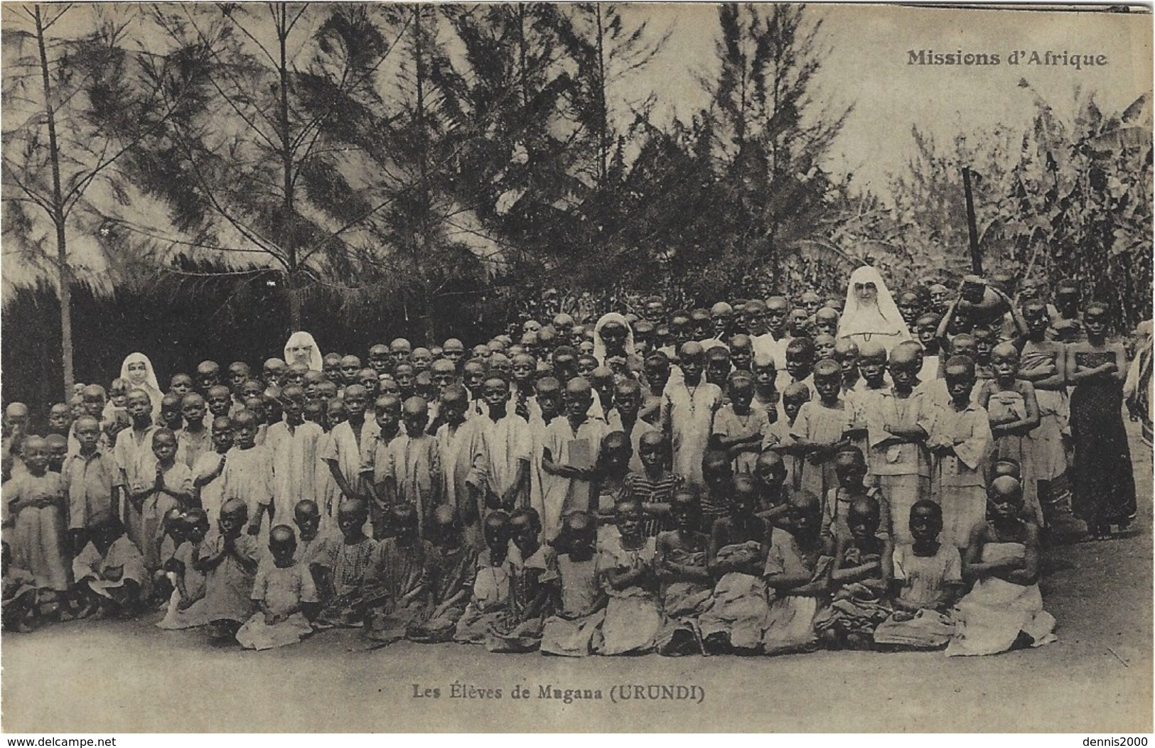 Les élèves De MAGANA - Burundi