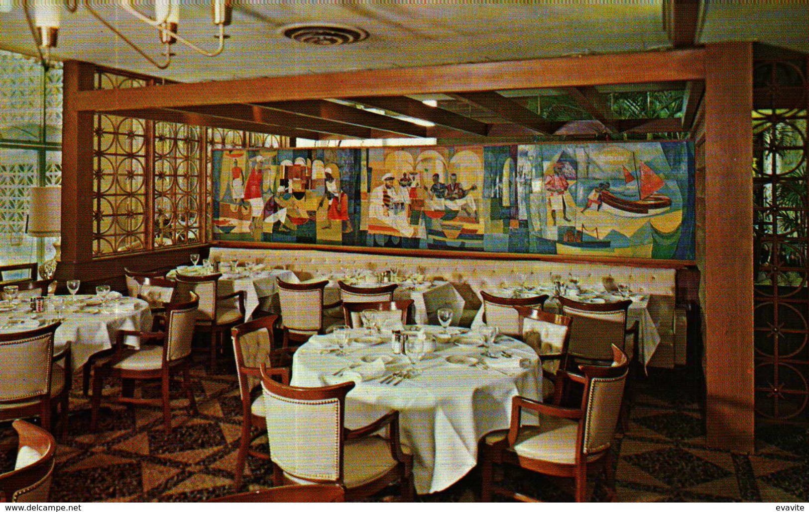 CP  -  Etats-Unis - Florida -       CLEARWATER  BEACH  -     Restaurant HEILMAN'S - Clearwater