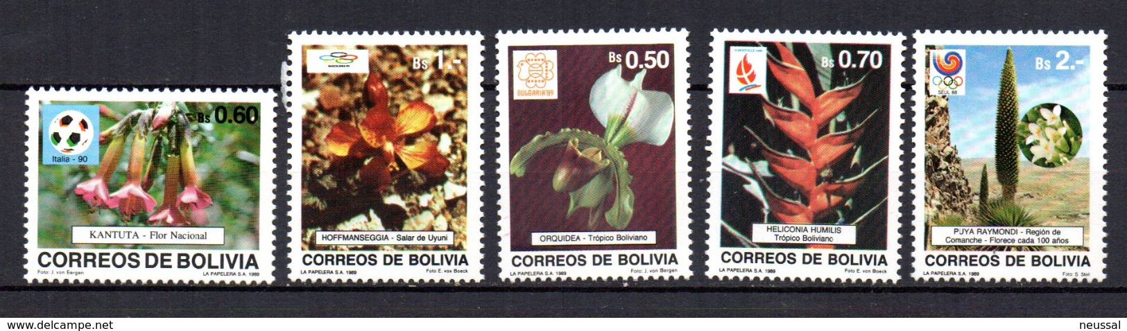 Serie Nº 726/30 Bolivia - Bolivia