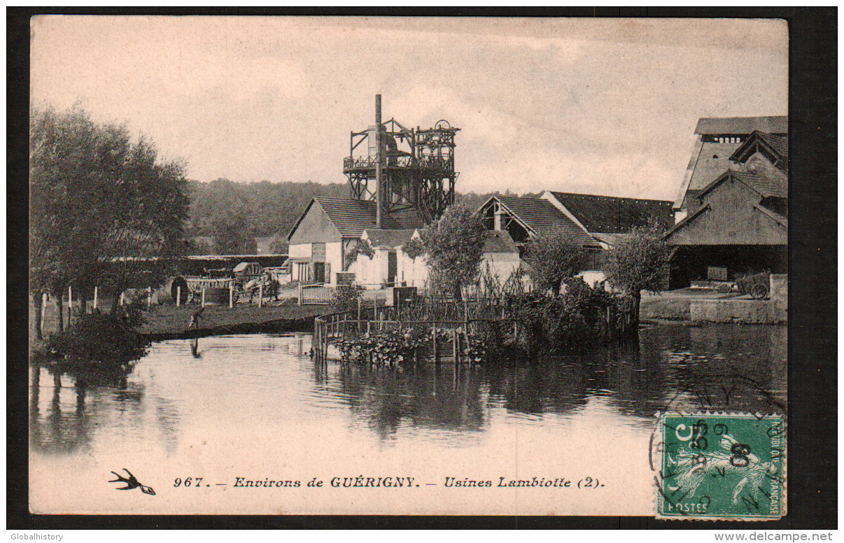 DD1392 - ENVIRONS DE GUÉRIGNY - USINES LAMBIOTTE - Guerigny