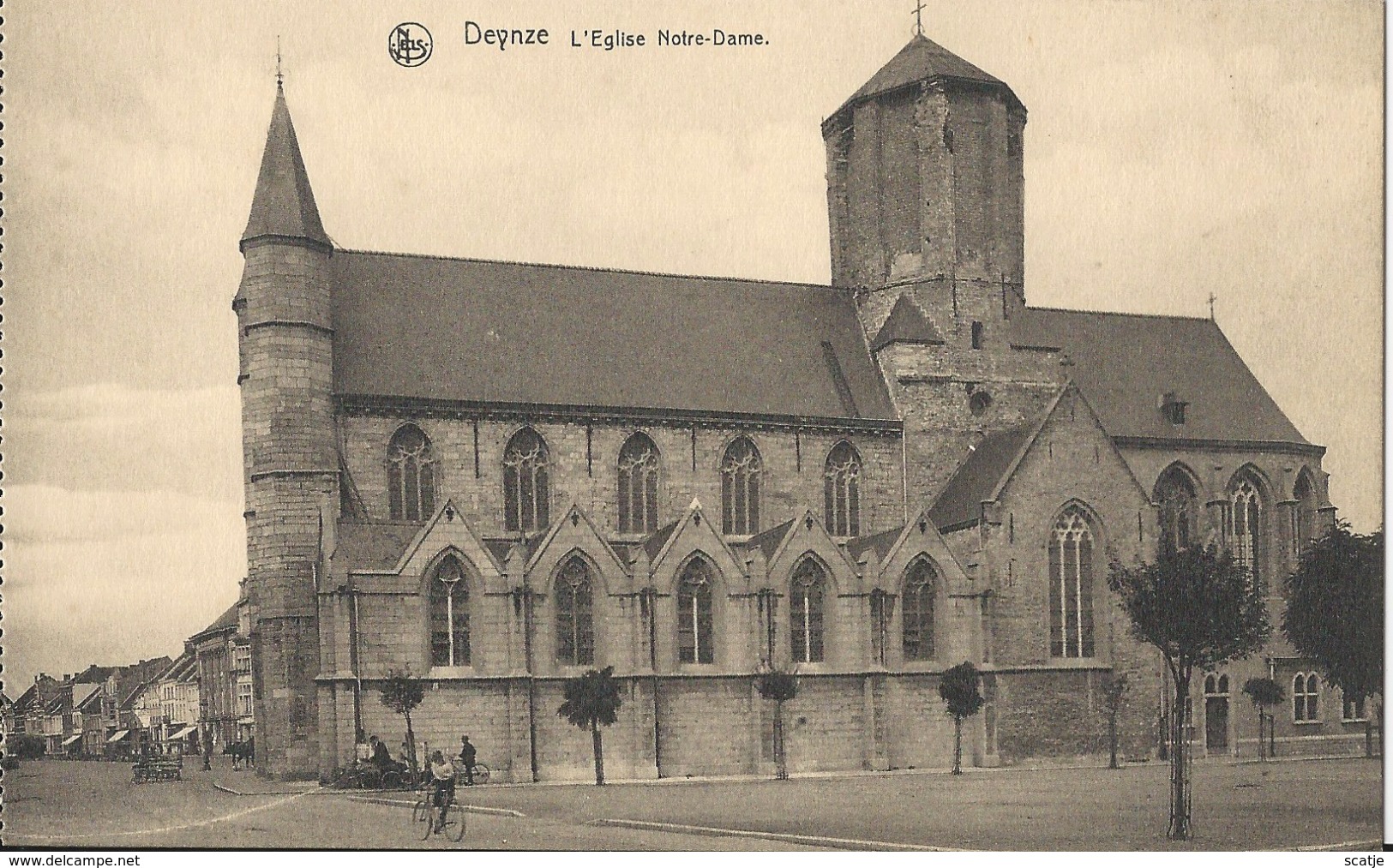 Deynze   L'Eglise Notre-Dame.   -    EDIT.  :   DELHAIZE - Deinze