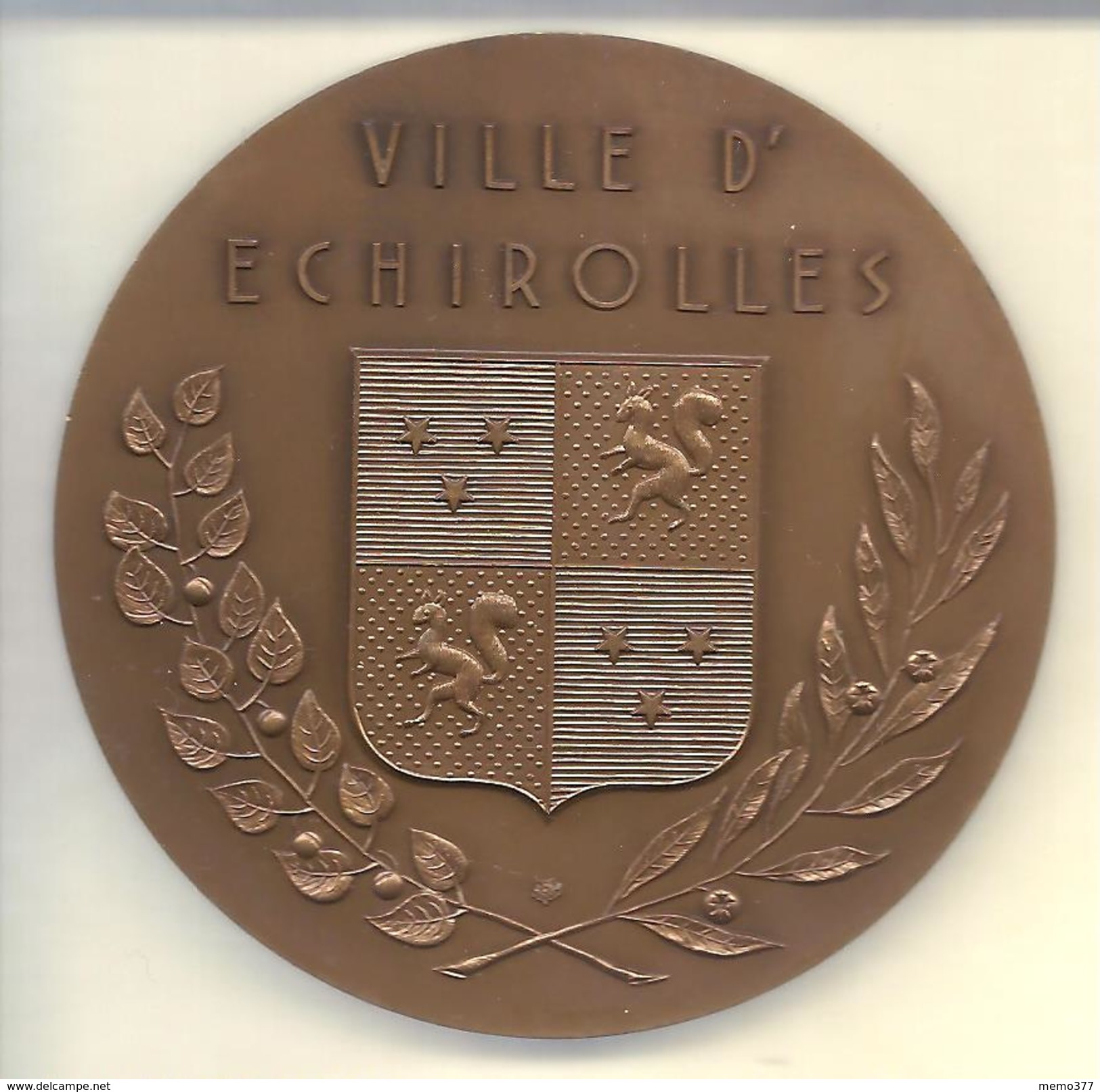 FRANCE --- Médaille Ville D' ECHIROLLES --- " VILLENEUVE " - Autres & Non Classés