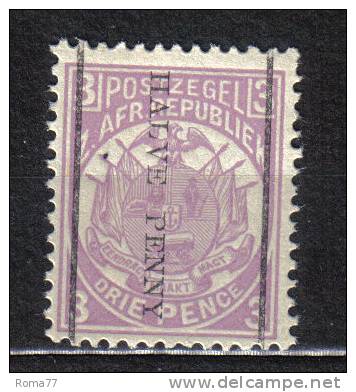 ENG9e - TRANSVAAL 1885 ,  N. 89  ***  MNH - Transvaal (1870-1909)