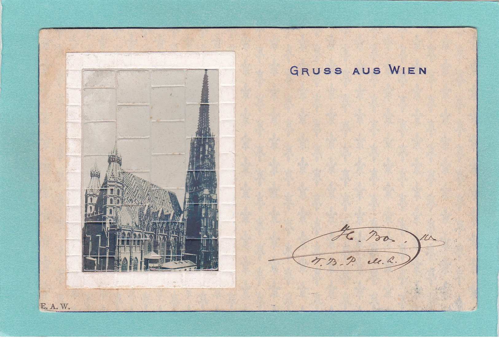 Old Postcard Of Gruss Aus Wien,Vienna, Austria,R39. - Vienna Center