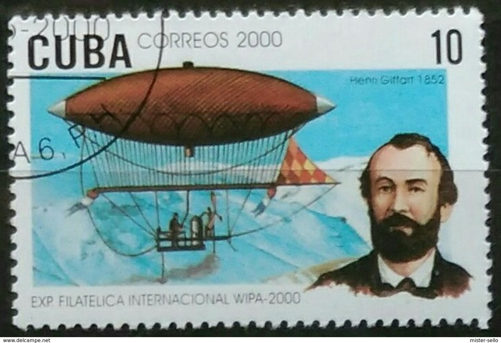 CU BA 2000 International Stamp Exhibition "WIPA 2000". USADO - USED. - Oblitérés