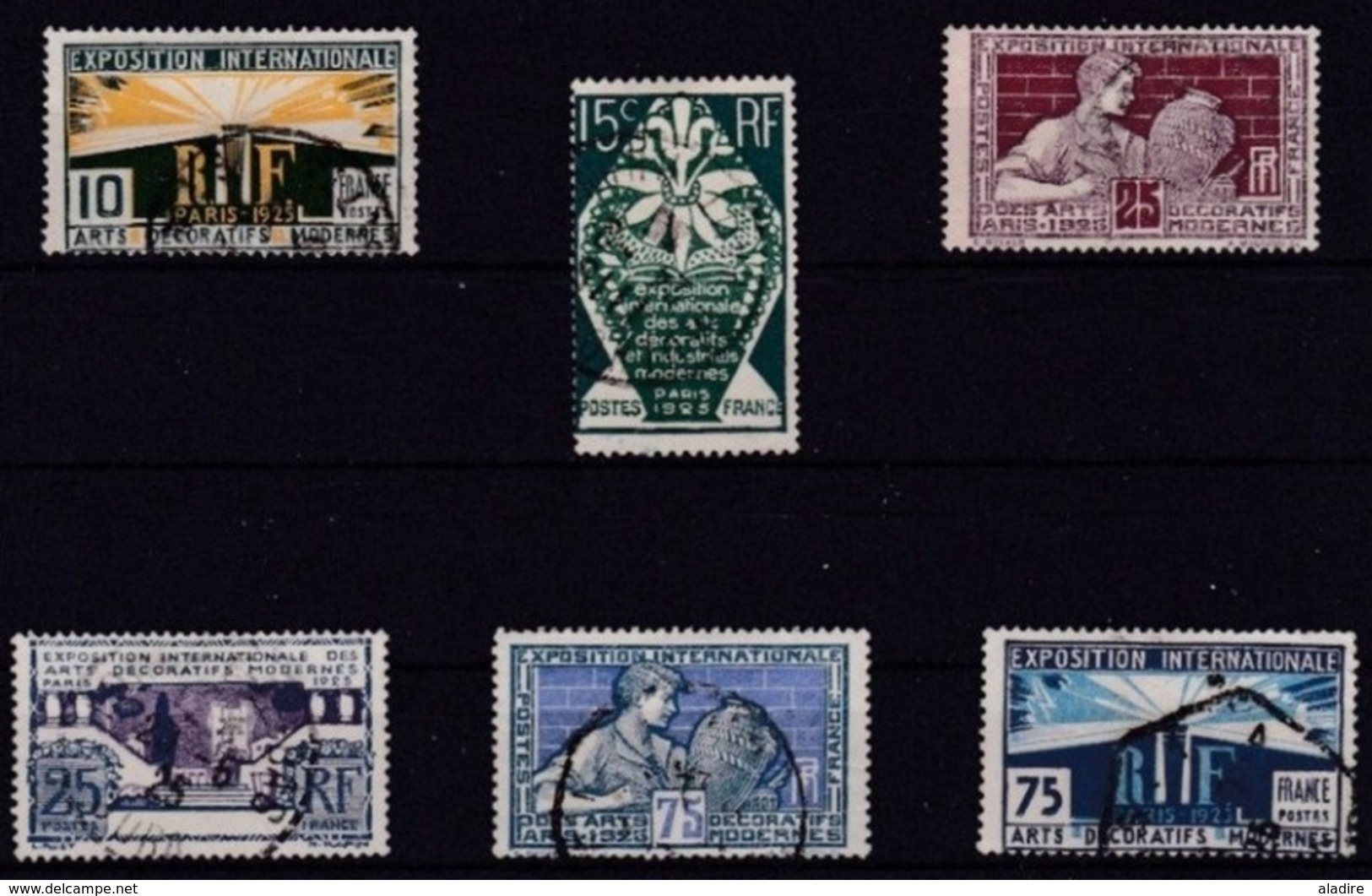 FRANCE - 1924 / 1936 - Petite Collection De 16 Timbres - Expo Int. Paris, Blériot PA X 4  Et Arts Décoratifs - Côte € 38 - Collections