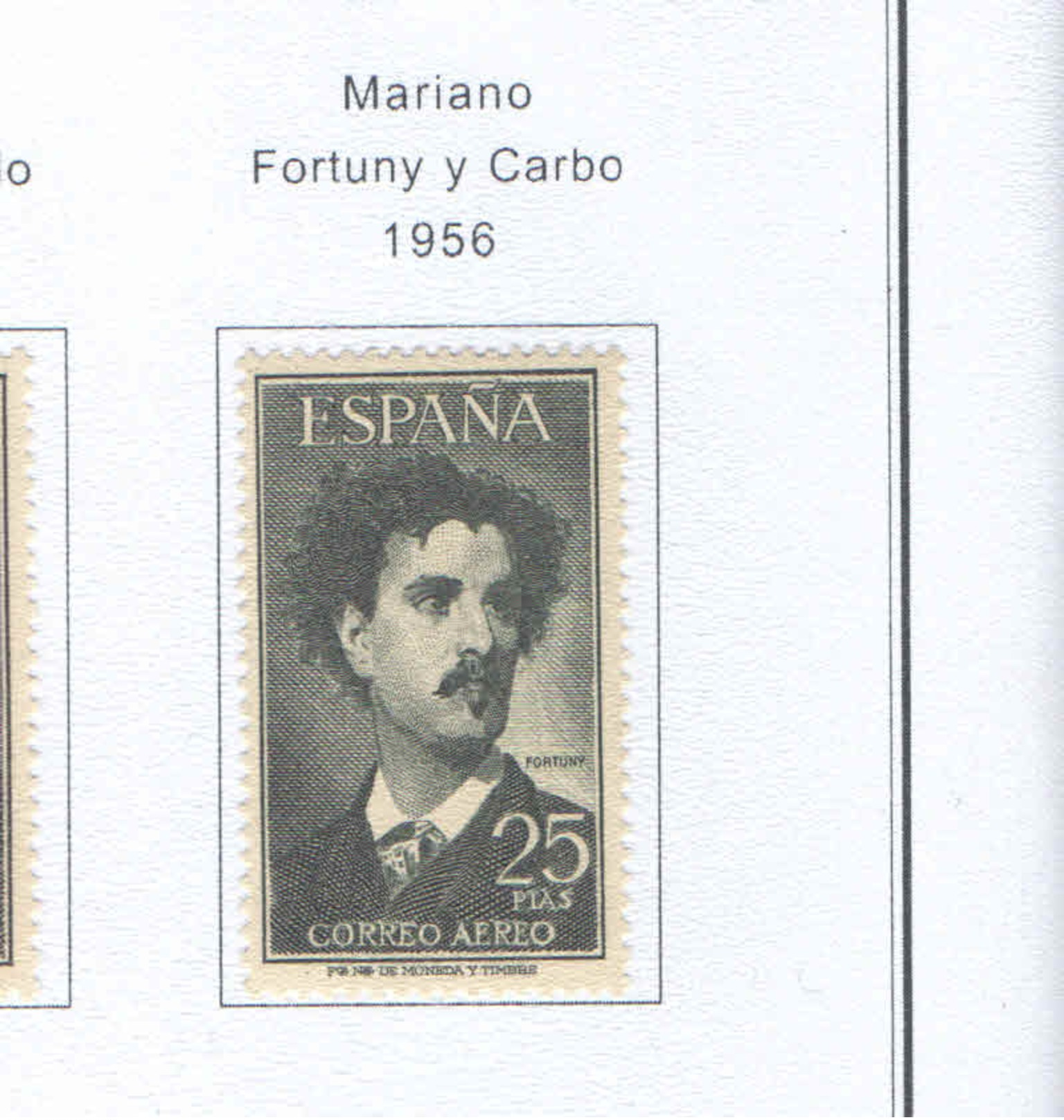 Spagna 1956 Fortuny Valori N.1 Scott.C158+ See Scans - Nuovi