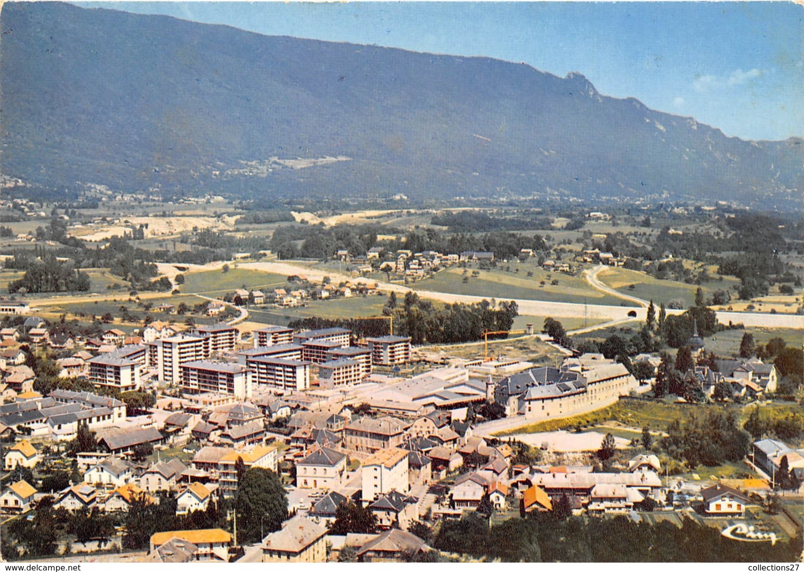 73-LA MOTTE-SERVOLEX- VUE GENERALE, AU FOND LA DENT DU CHAT - La Motte Servolex