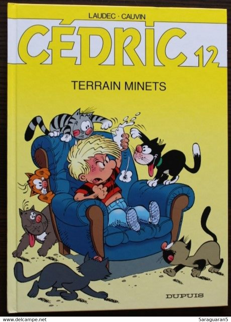 BD CEDRIC - 12 - Terrain Minets - Rééd. 2003 - Cédric