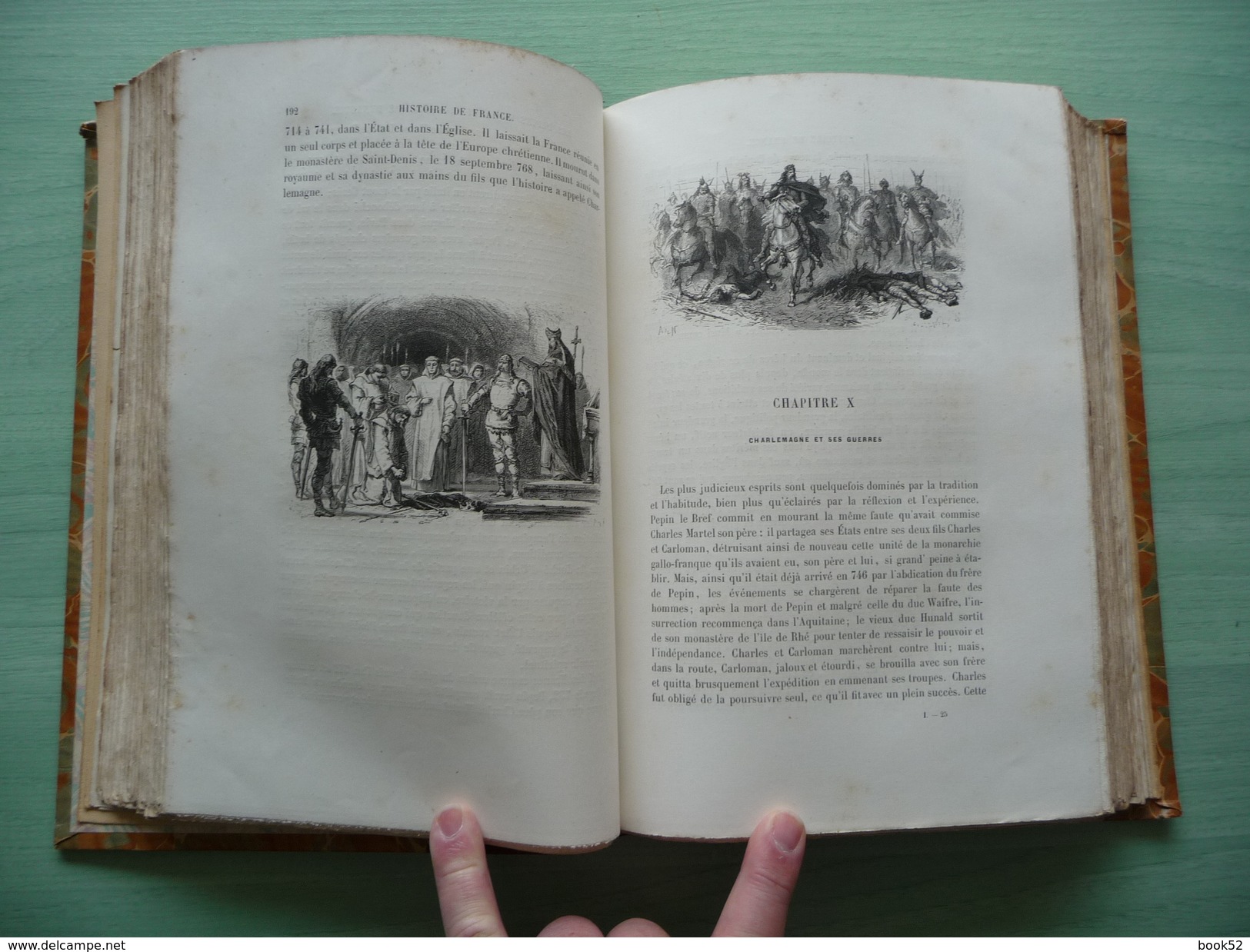 1872 - Histoire De France Jusqu'en 1789 Par M. Guizot (complet En 5 Volumes) - Histoire