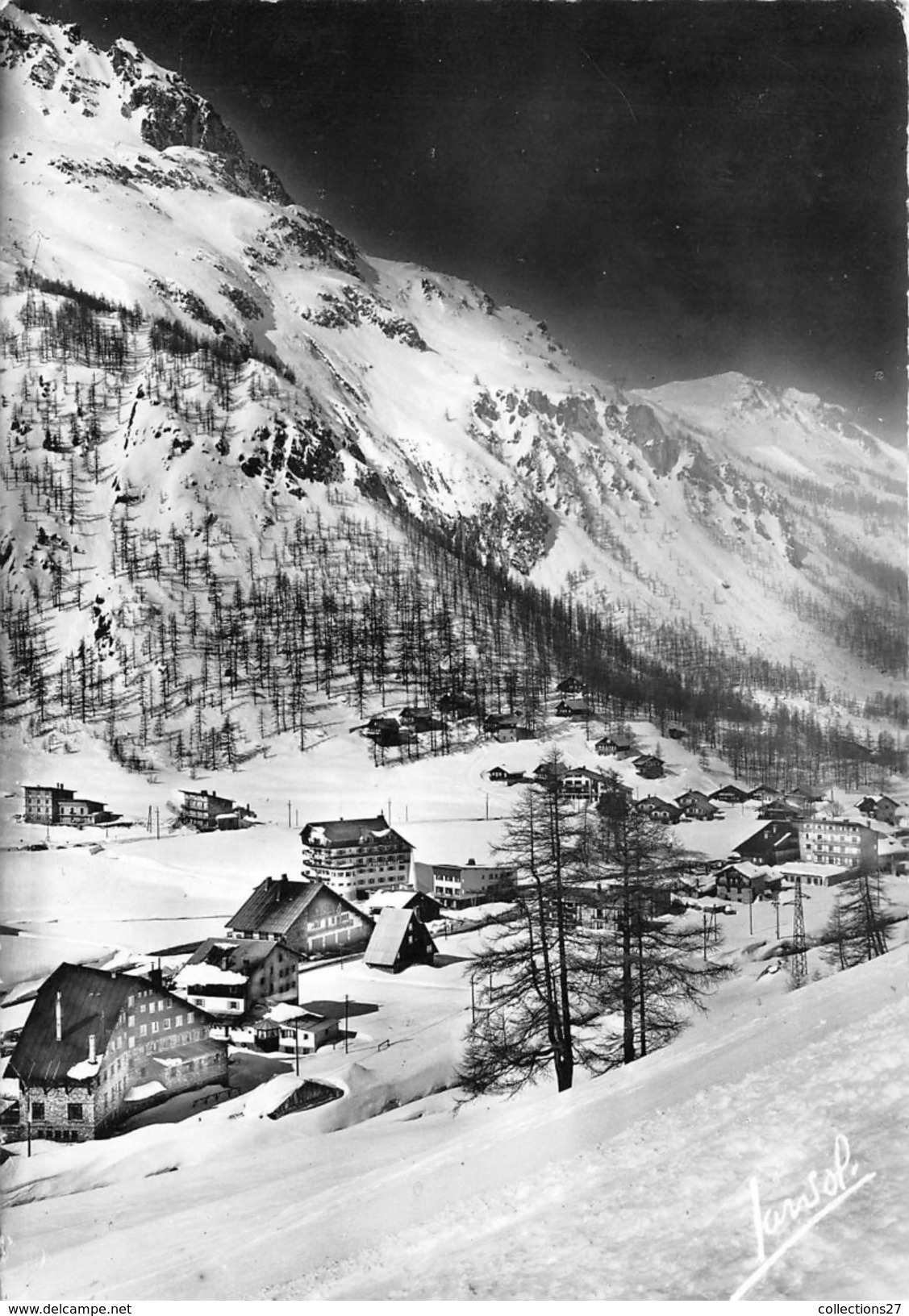 73-VAL-D'ISERE- LE QUARTIER DE LA BALME ET LES CHÂLETS - Val D'Isere