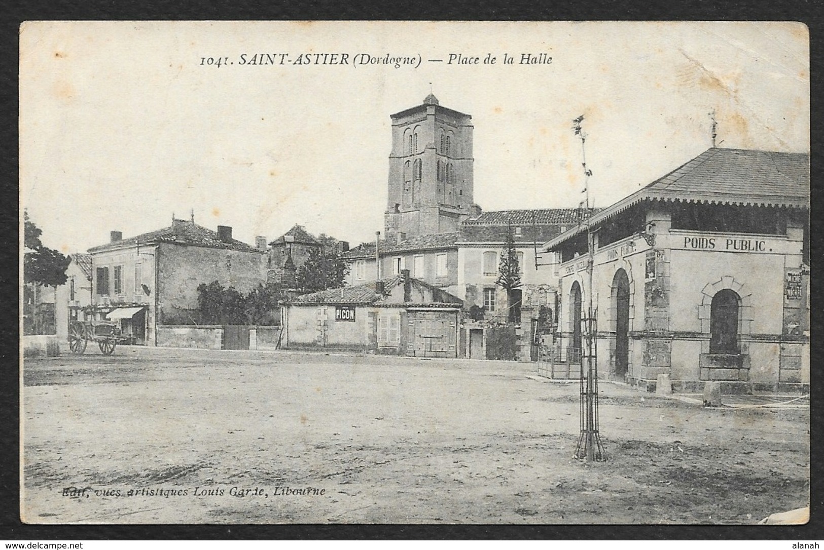 SAINT ASTIER Place De La Halle (Garde) Dordogne (24) - Altri & Non Classificati