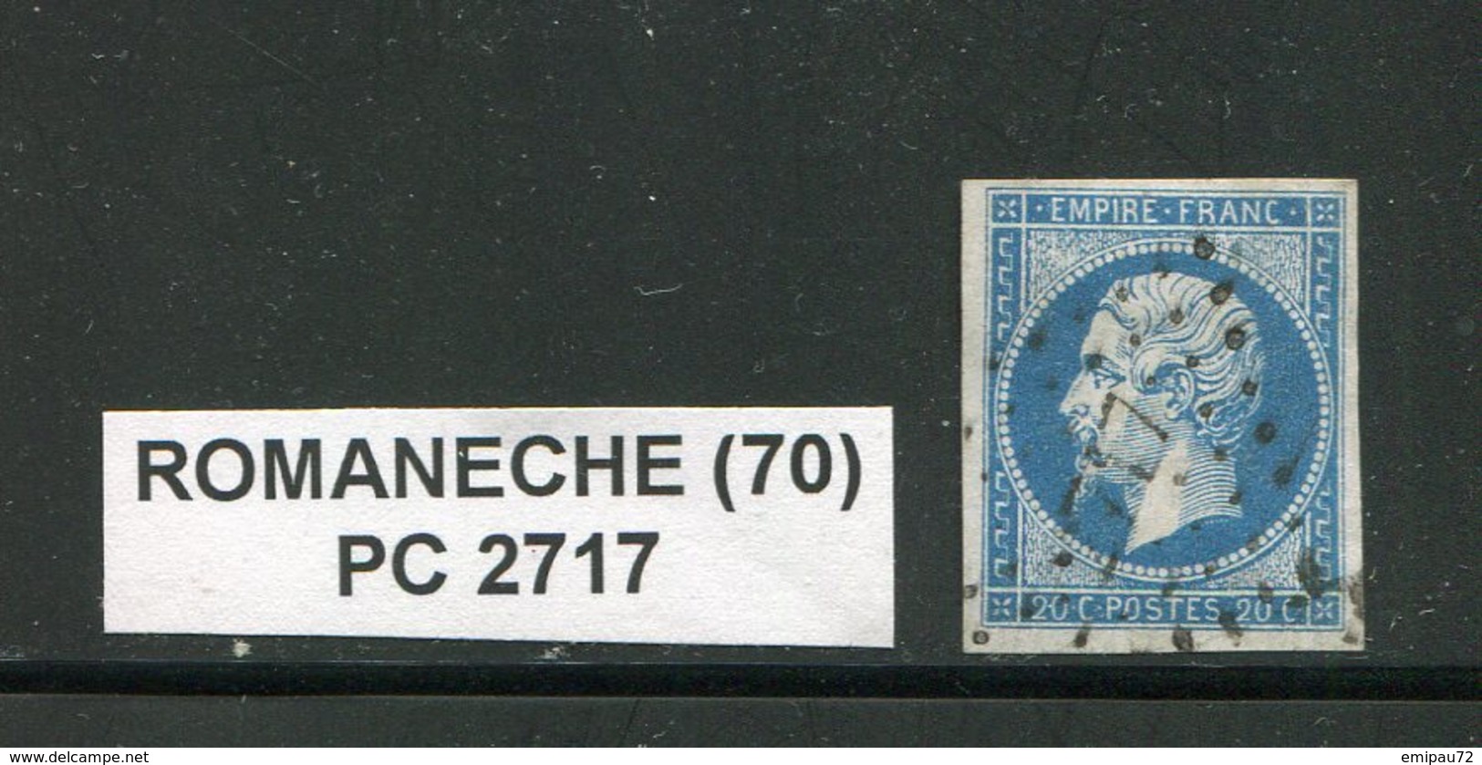 FRANCE- Y&T N°14A- PC 2717- (ROMANECHE 70) - Autres & Non Classés