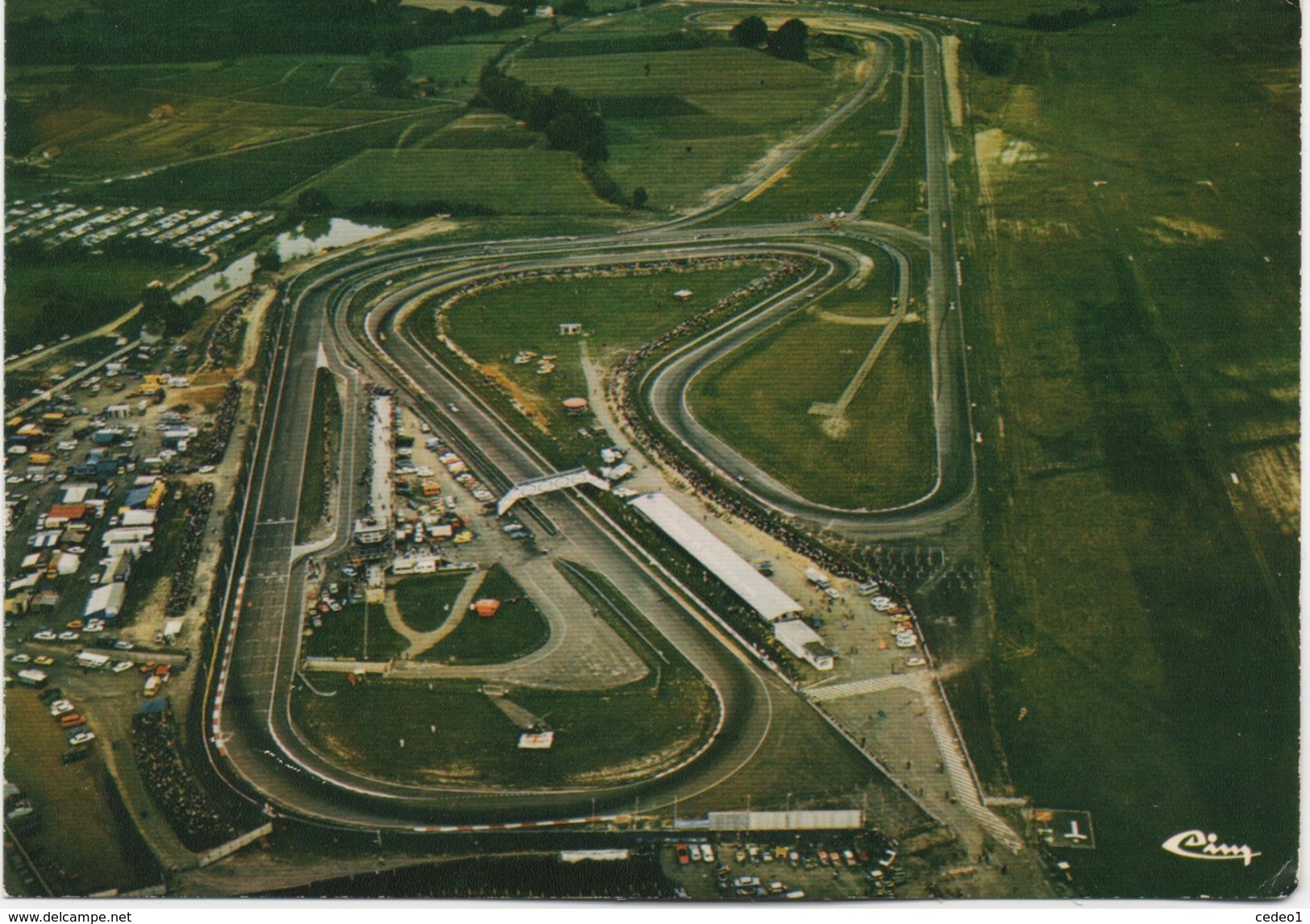 CIRCUIT DE NOGARO  VUE AERIENNE - Grand Prix / F1