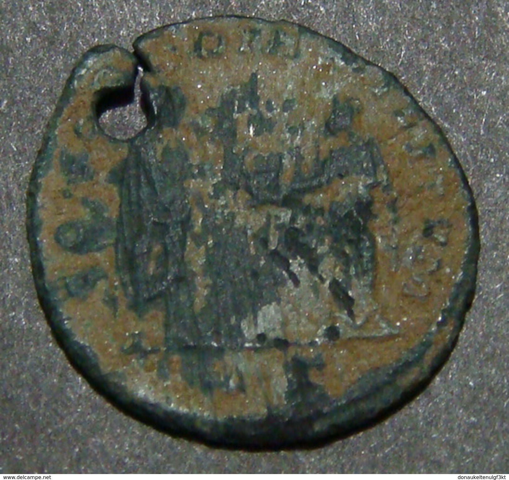 CANCELLED ANTONINIANUS OF AURELIANUS, BRONZE - L'Anarchie Militaire (235 à 284)