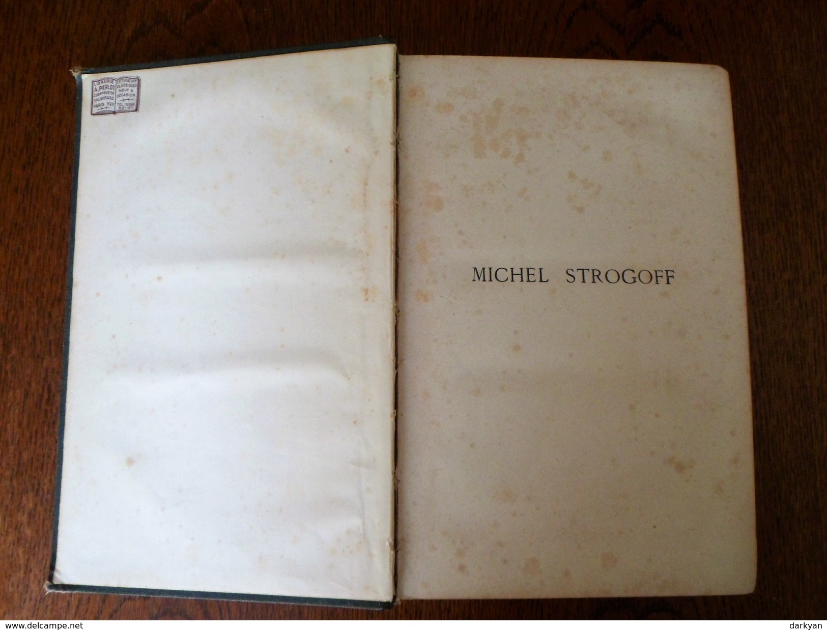 Jules Verne - Michel Strogoff - Hetzel 1876, Cartonnage Aux Harpons, Rare En Vert! - 1801-1900