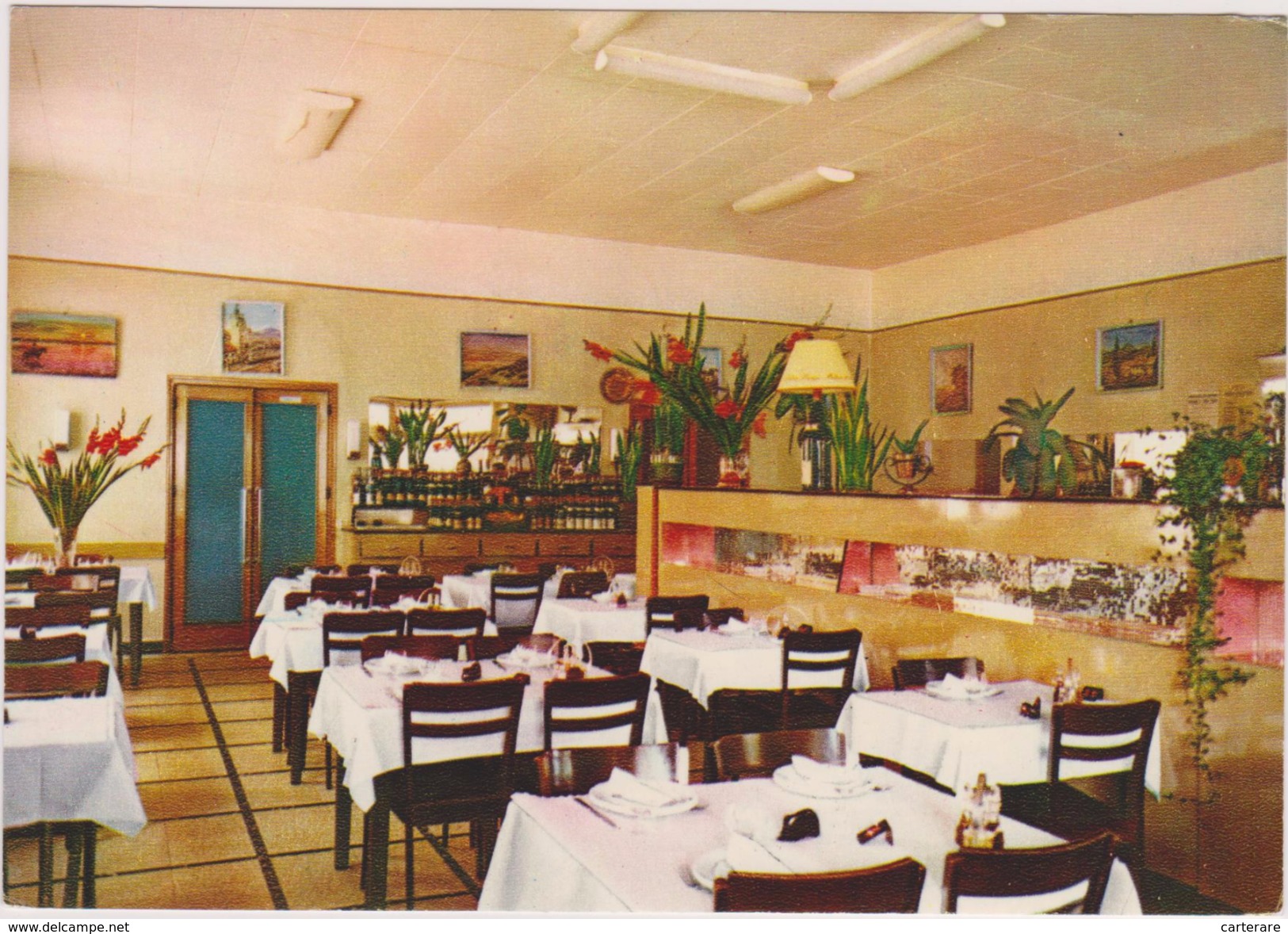 84,VAUCLUSE,MALAUCENE,HOTEL BAR RESTAURANT,LE SIECLE,VUE MARCEL PORTE,VUE INTERIEURE - Malaucene