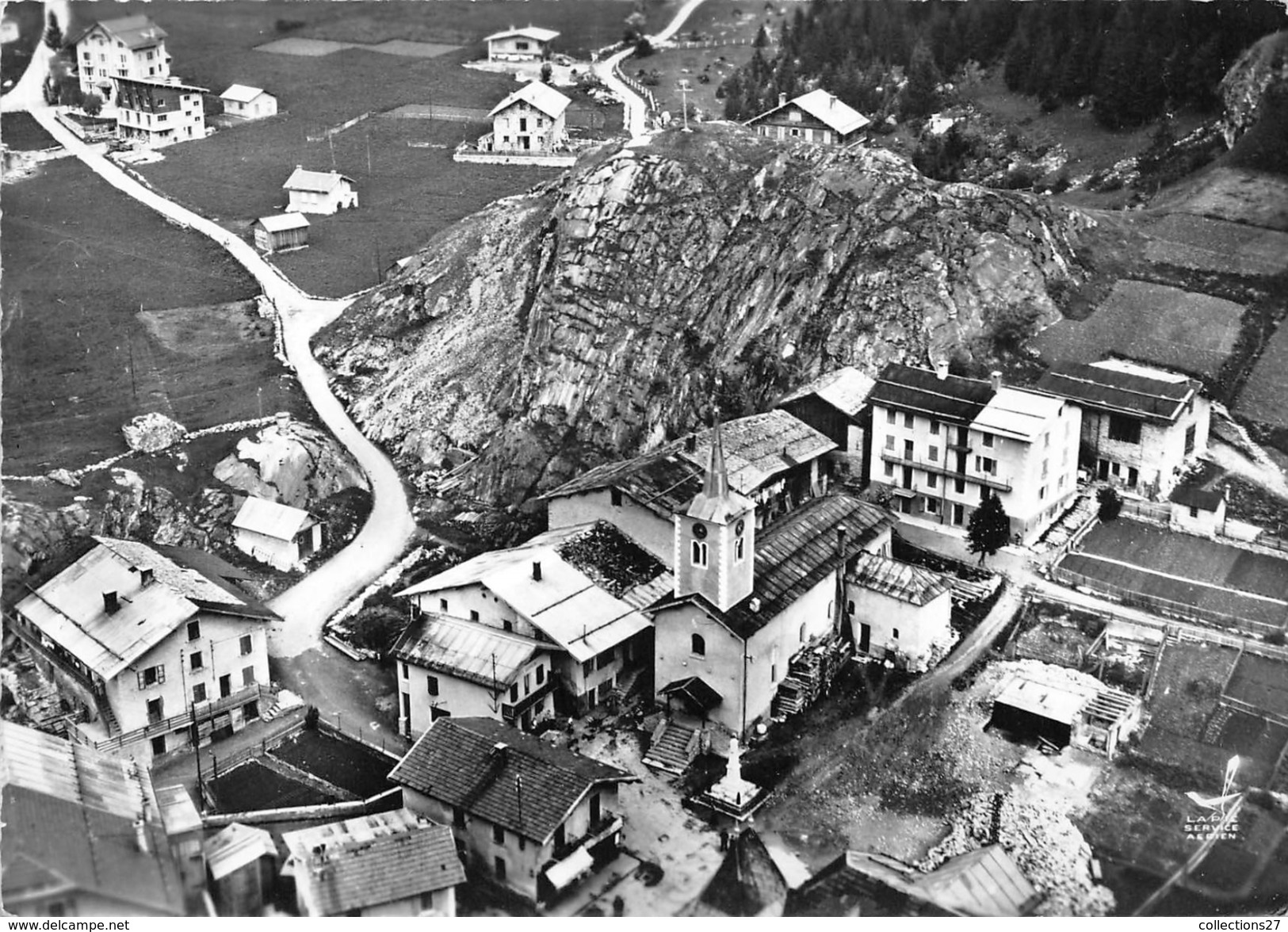 73-PRALOGNAN-LA-VANOISE- VUE DU CIEL - Pralognan-la-Vanoise