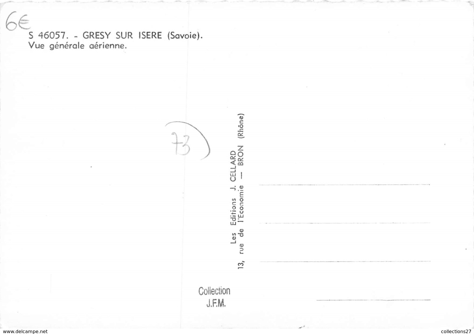 73-GRESY-SUR-ISERE- VUE GENERALE AERIENNE - Gresy Sur Isere