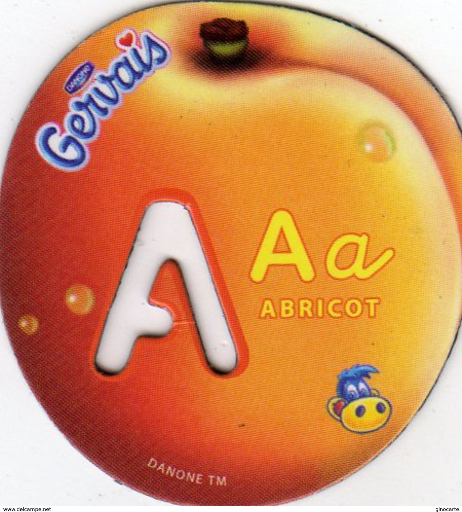 Magnets Magnet Alphabet Gervais Abricot A - Lettere & Numeri