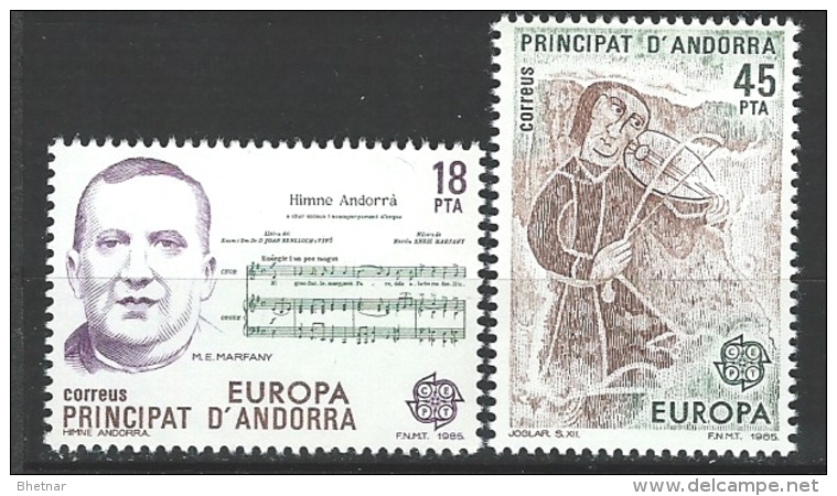 Andorre Esp. YT 172 Et 173 " Europa " 1985 Neuf** - Neufs