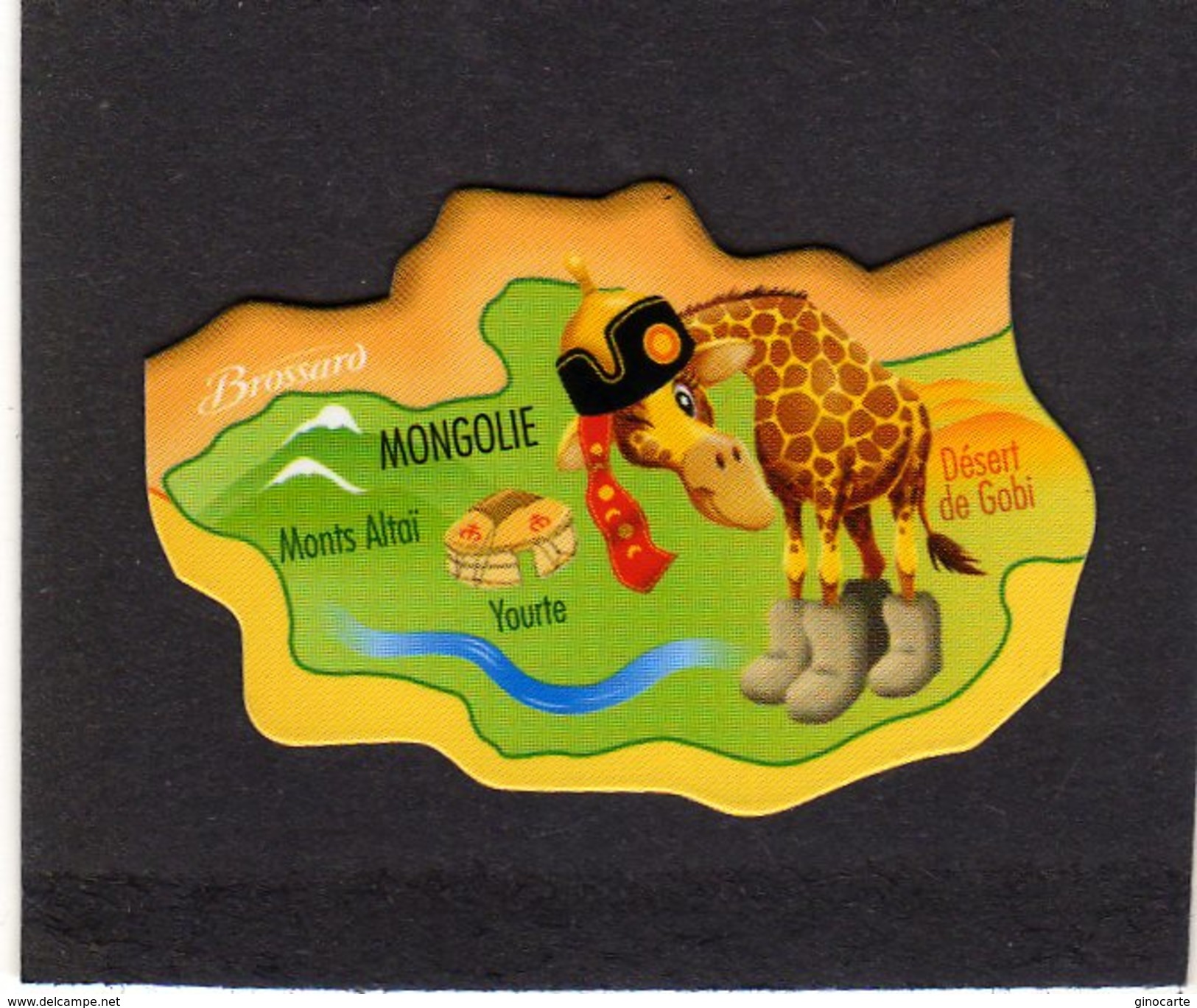 Magnets Magnet Savane Brossard Asie Mongolie - Toerisme