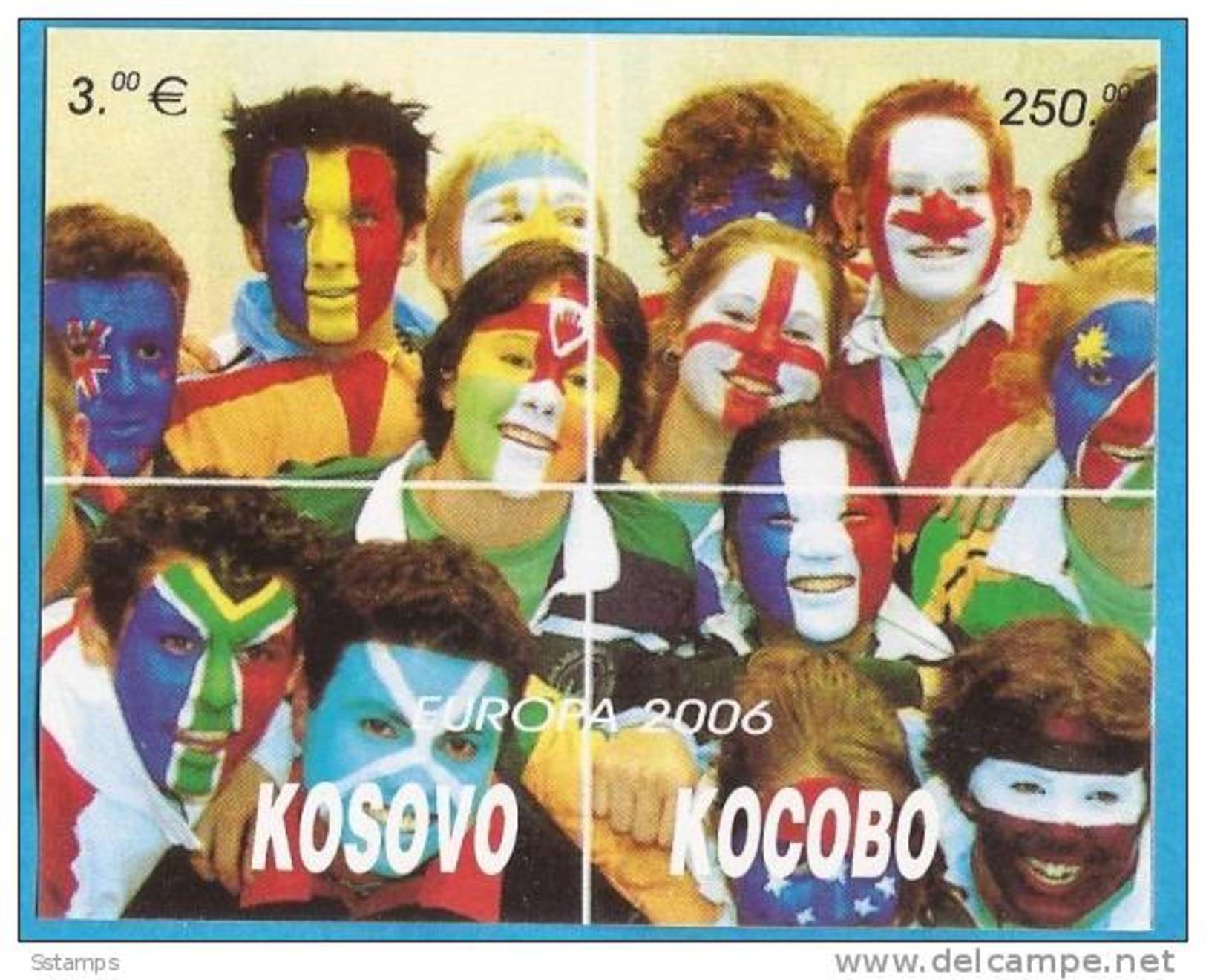 2006X   KOSOVO EUROPA 2006 CEPT  CHILDREN INTEGRAZIONE MNH - Kosovo