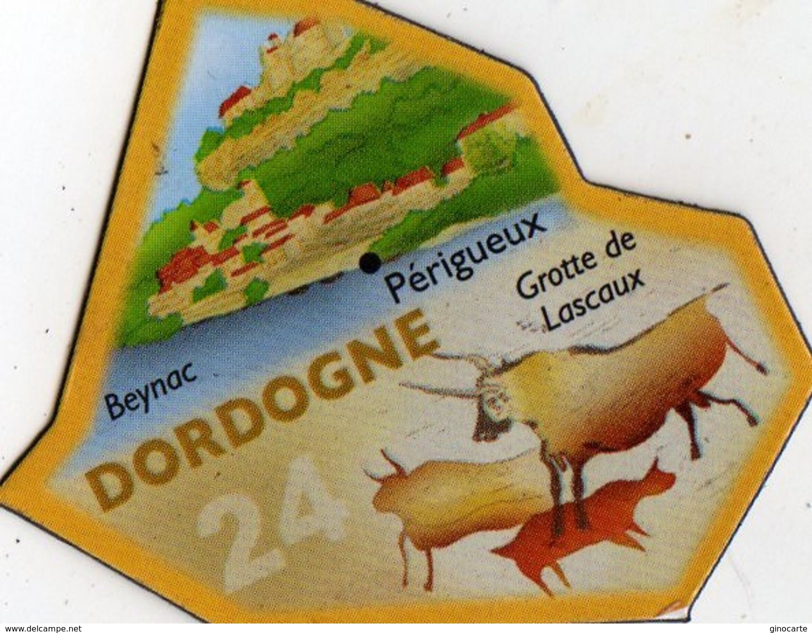 Magnets Magnet Le Gaulois Departement Tourisme France 24 Dordogne - Toerisme