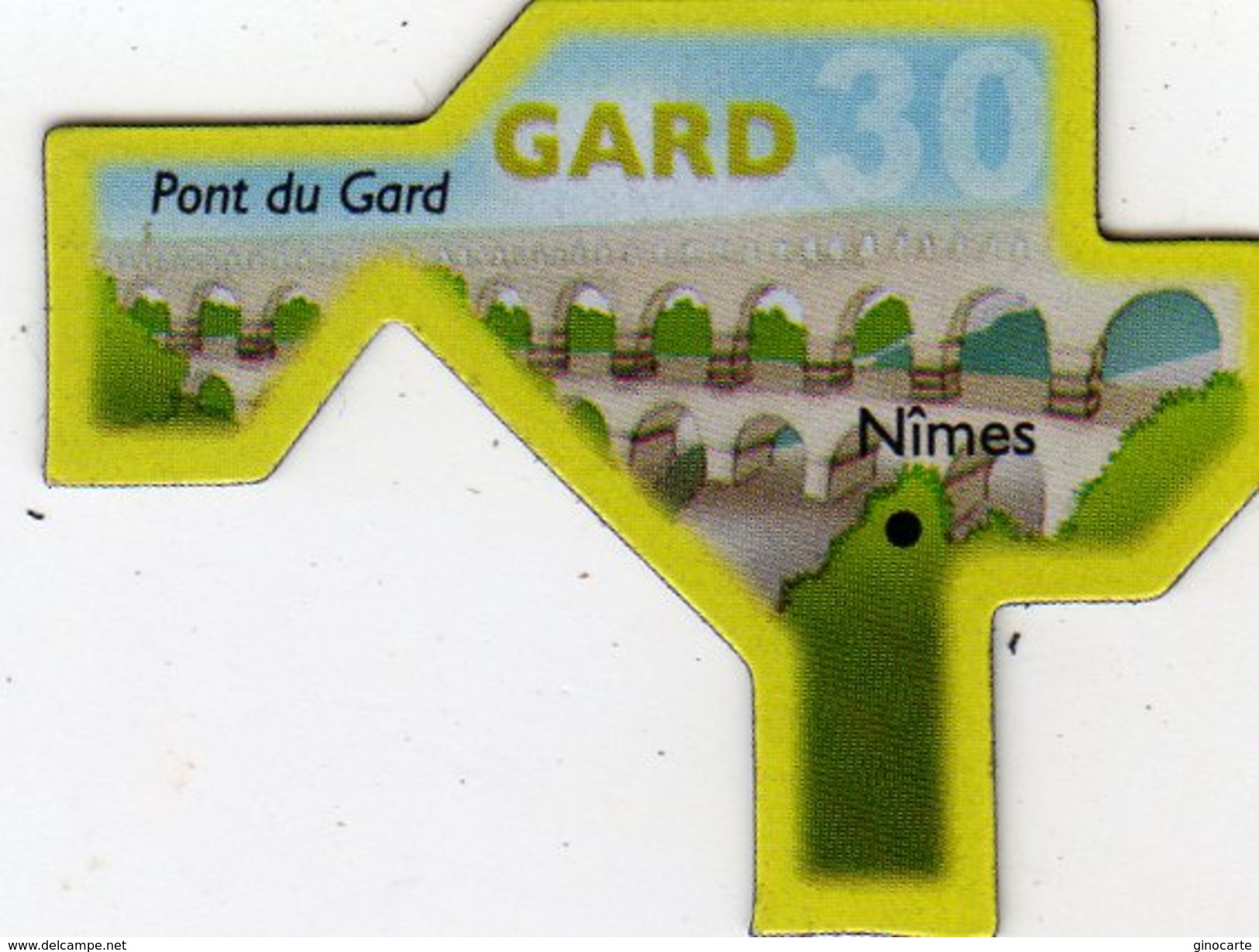 Magnets Magnet Le Gaulois Departement Tourisme France 30 Gard - Tourisme