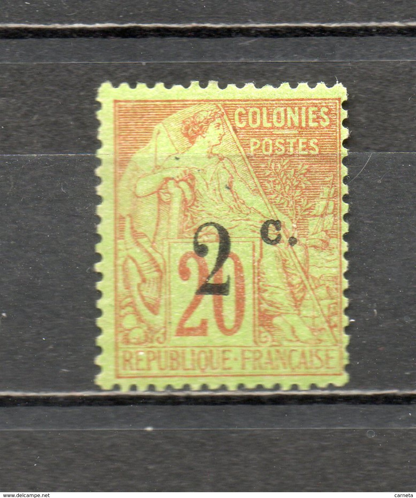 REUNION   N° 45   NEUF AVEC CHARNIERE COTE  4.00&euro;   TYPE ALPHEE DUBOIS - Neufs