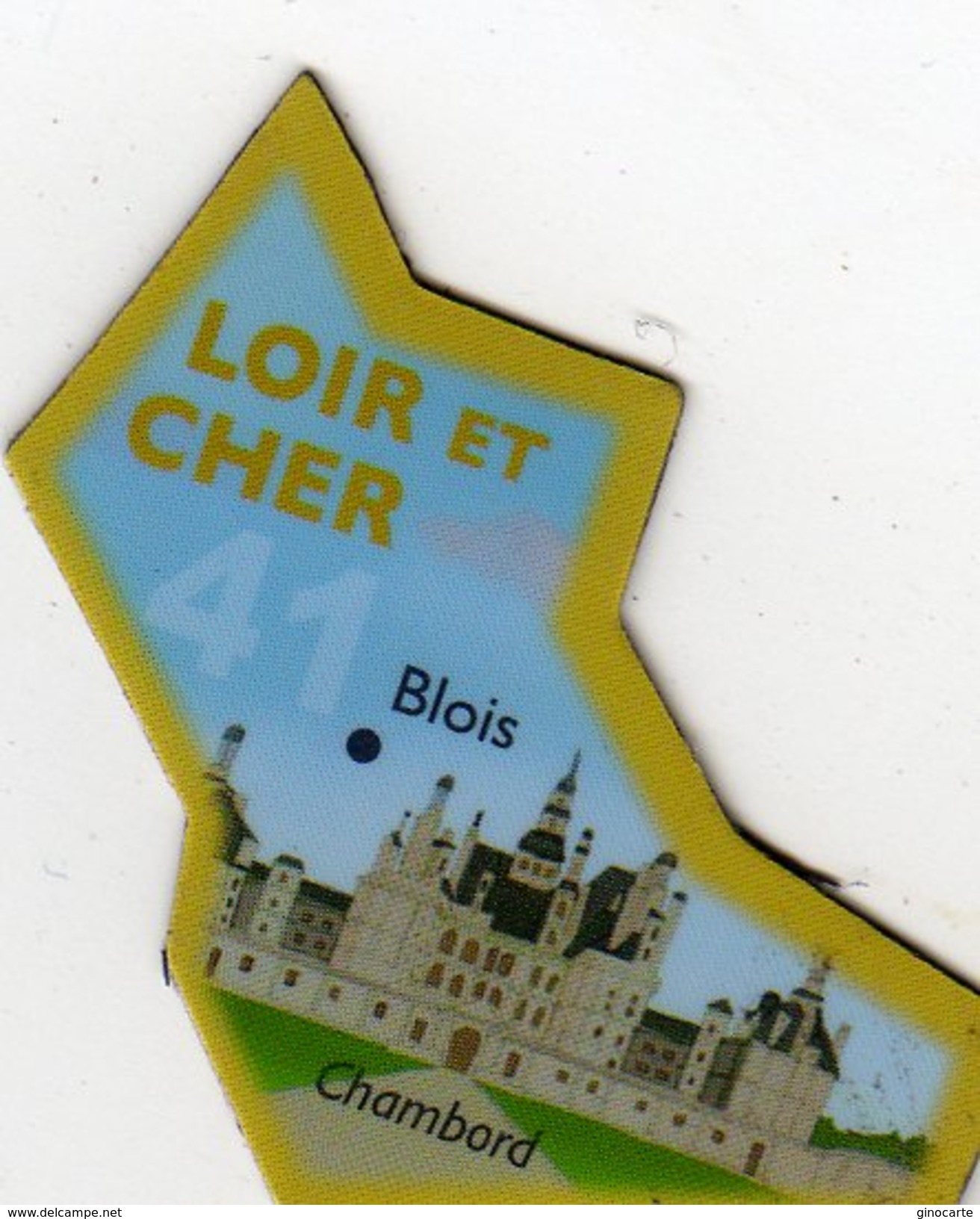 Magnets Magnet Le Gaulois Departement Tourisme France 41 Loir Et Cher - Tourism