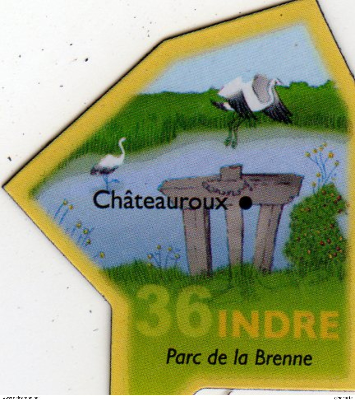 Magnets Magnet Le Gaulois Departement Tourisme France 36 Indre - Tourisme