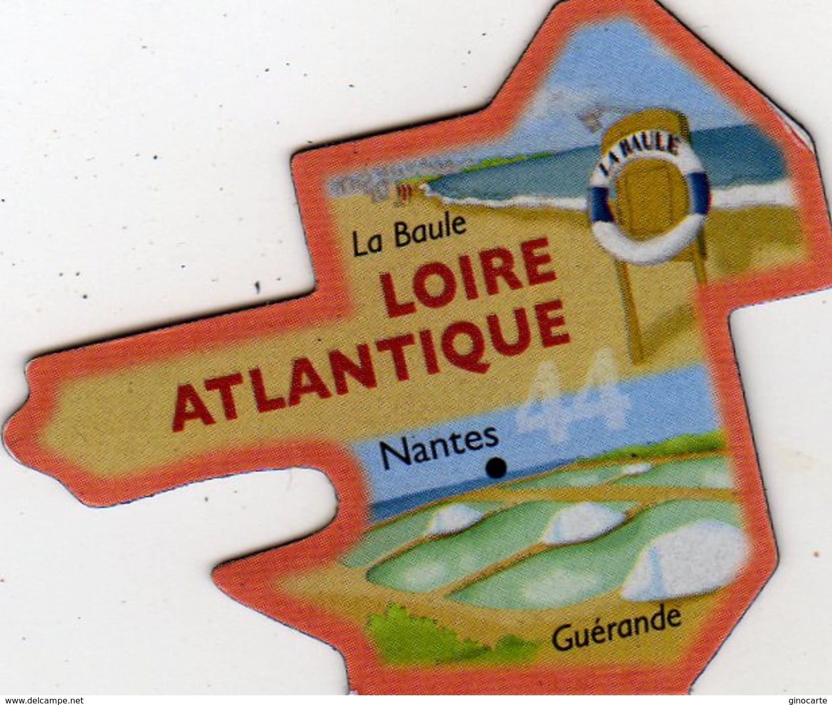 Magnets Magnet Le Gaulois Departement Tourisme France 44 Loire Atlantique - Toerisme