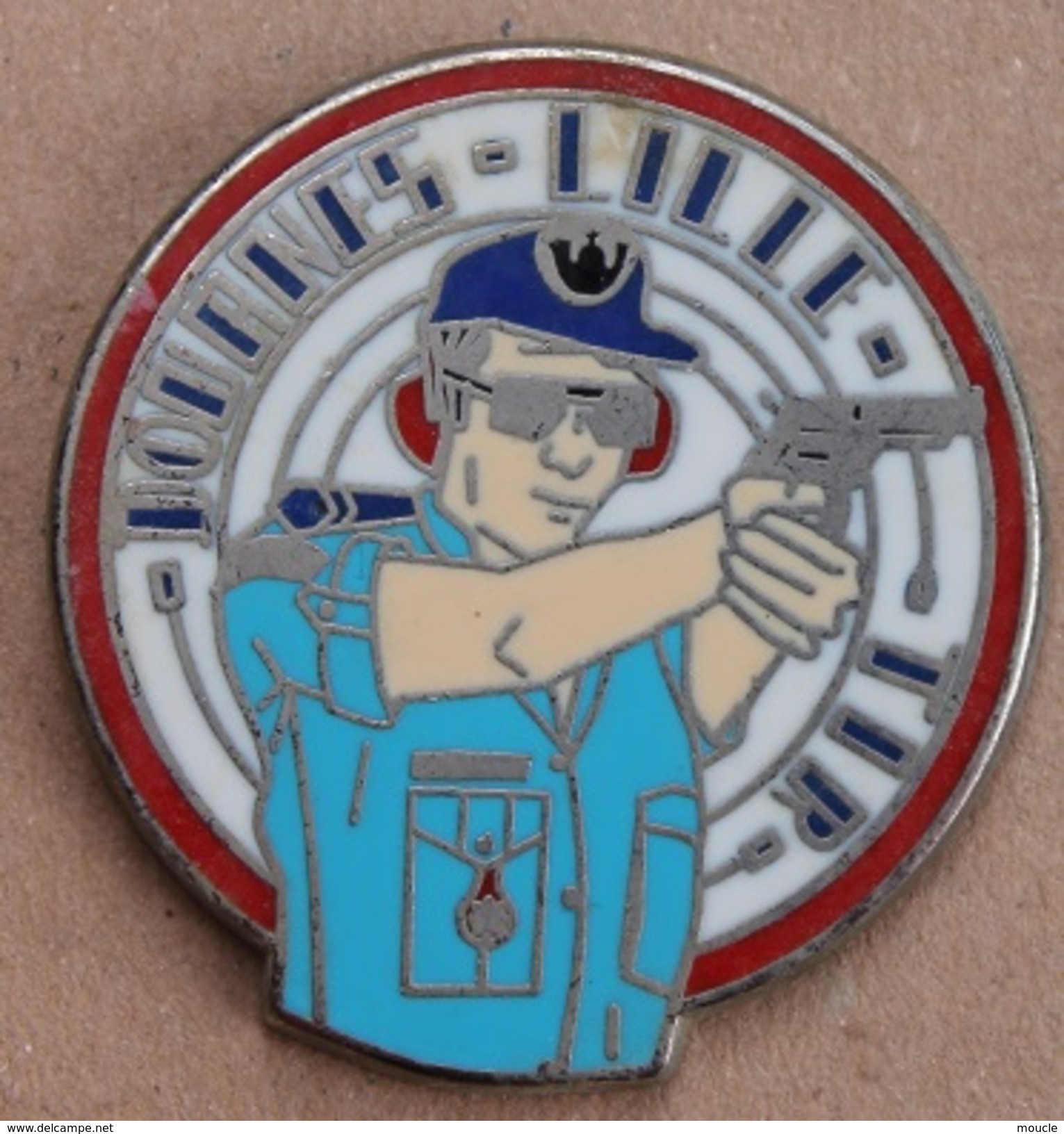 DOUANE FRANCAISE -  LILLE - TIR - PISTOLET - CIBLE - DOUANIER - BALLARD           (1) - Policia