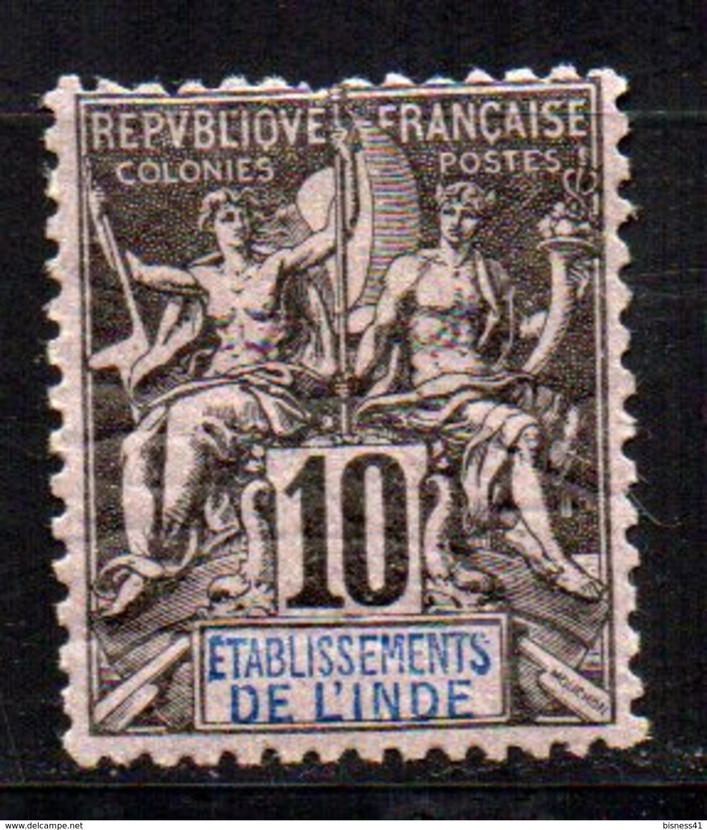 Col 4/ Inde N° 5 Neuf X MH Cote 15,00&euro; - Unused Stamps