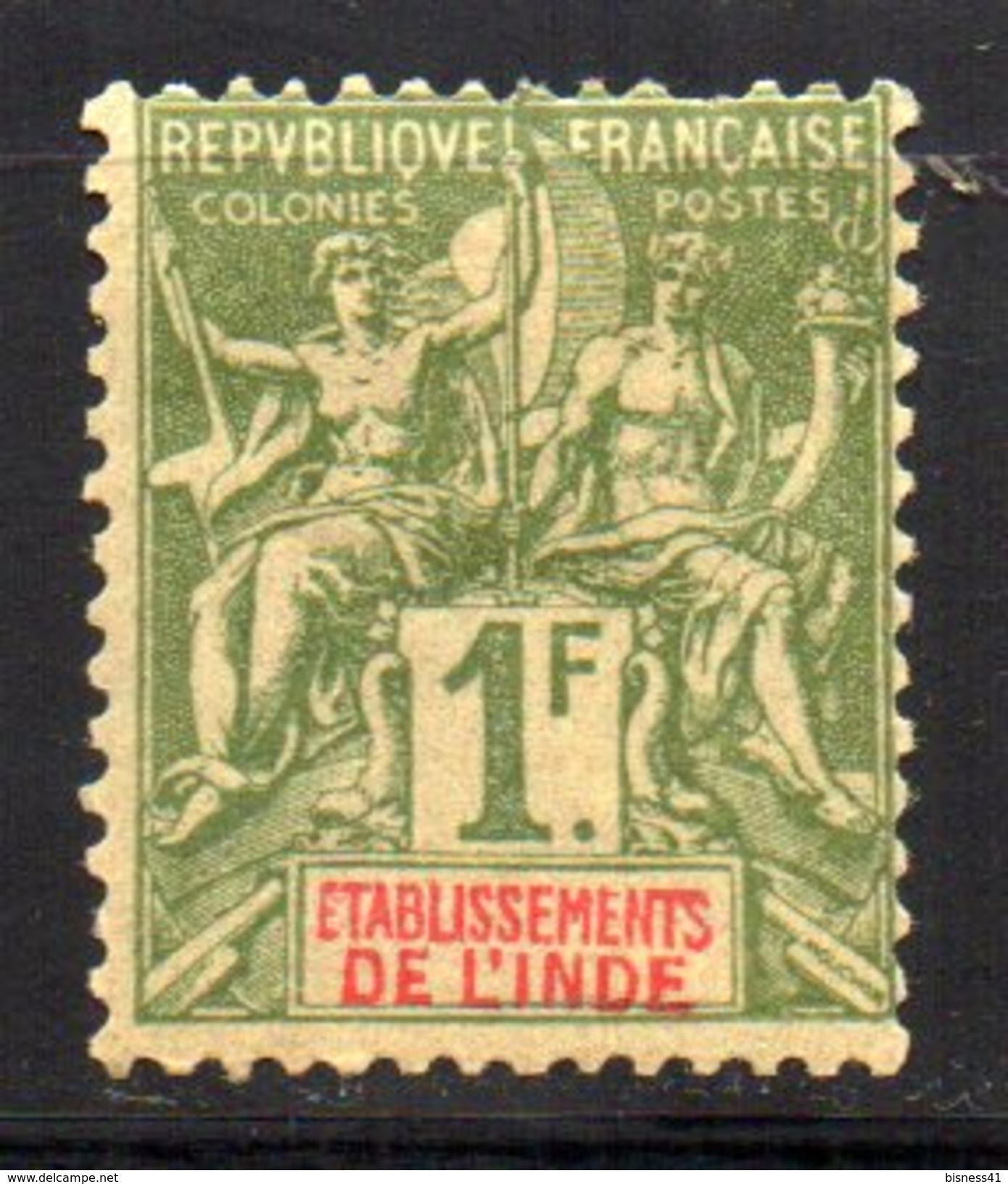 Col 4/ Inde N° 13 Neuf X MH Cote 14,00&euro; - Unused Stamps