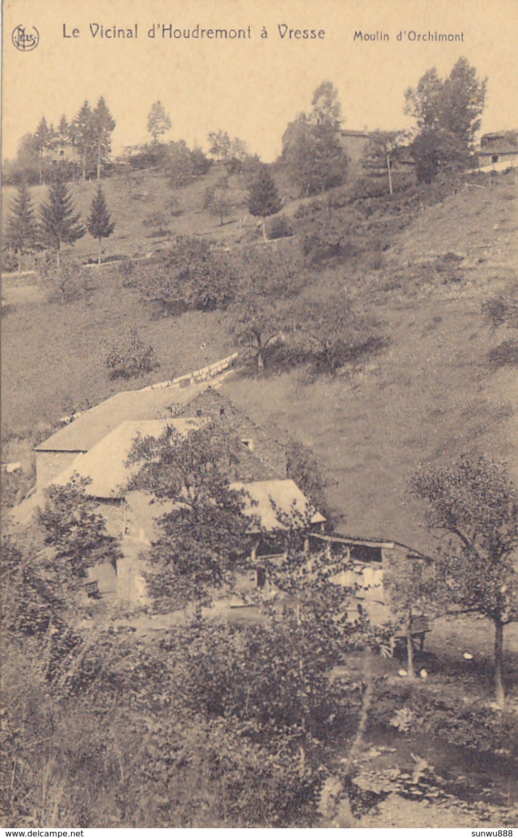 Vresse - Le Vicinal D'Houdremont - Moulin D'Orchimont - Vresse-sur-Semois