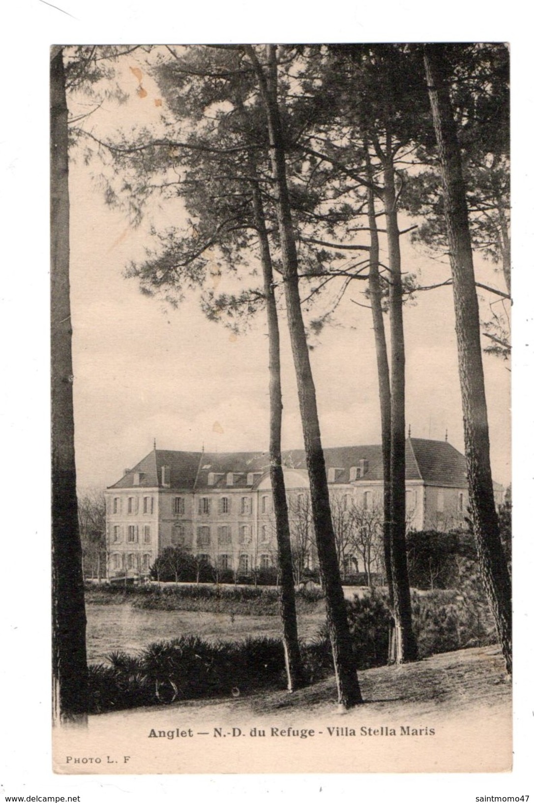 64 - ANGLET . NOTRE-DAME-DU-REFUGE . VILLA STELLA MARIS - Réf. N°2488 - - Anglet