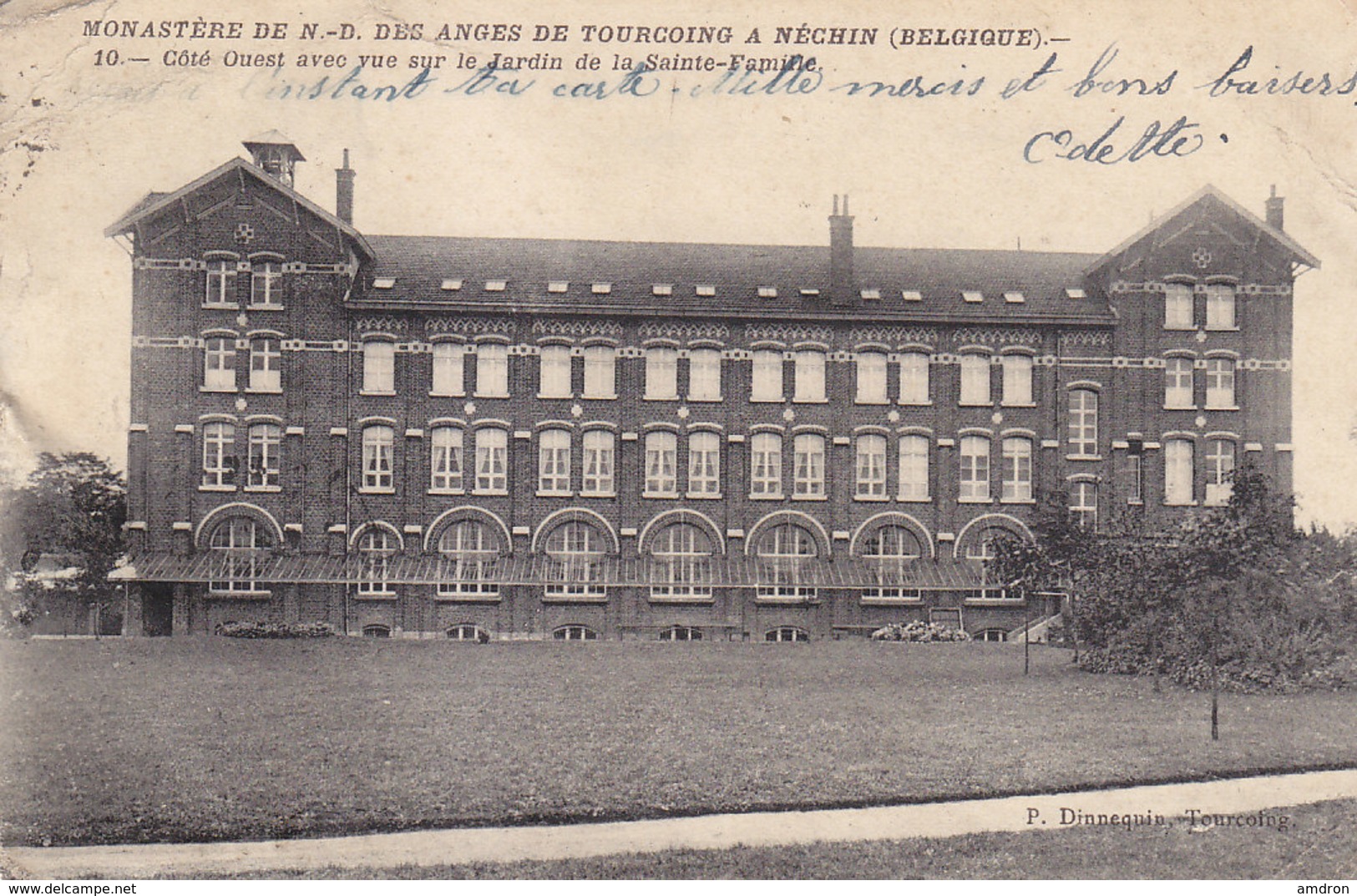 (n) Monastère De N-D Des Anges De Tourcoing à Néchin - Estaimpuis