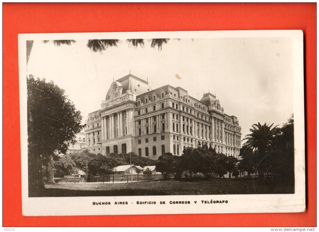 IBW-17  Buenos Aires. Edificio De Correos Y Telegrafo. Used In 1926 - Argentine