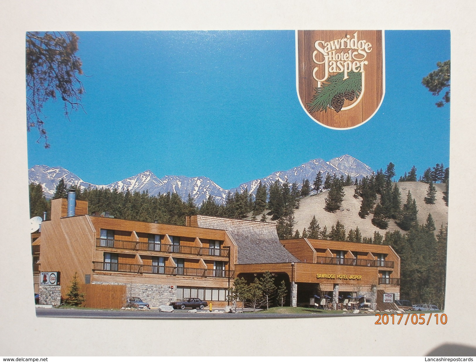 Postcard Sawridge Hotel Jasper Alberta Canada My Ref B21263 - Jasper