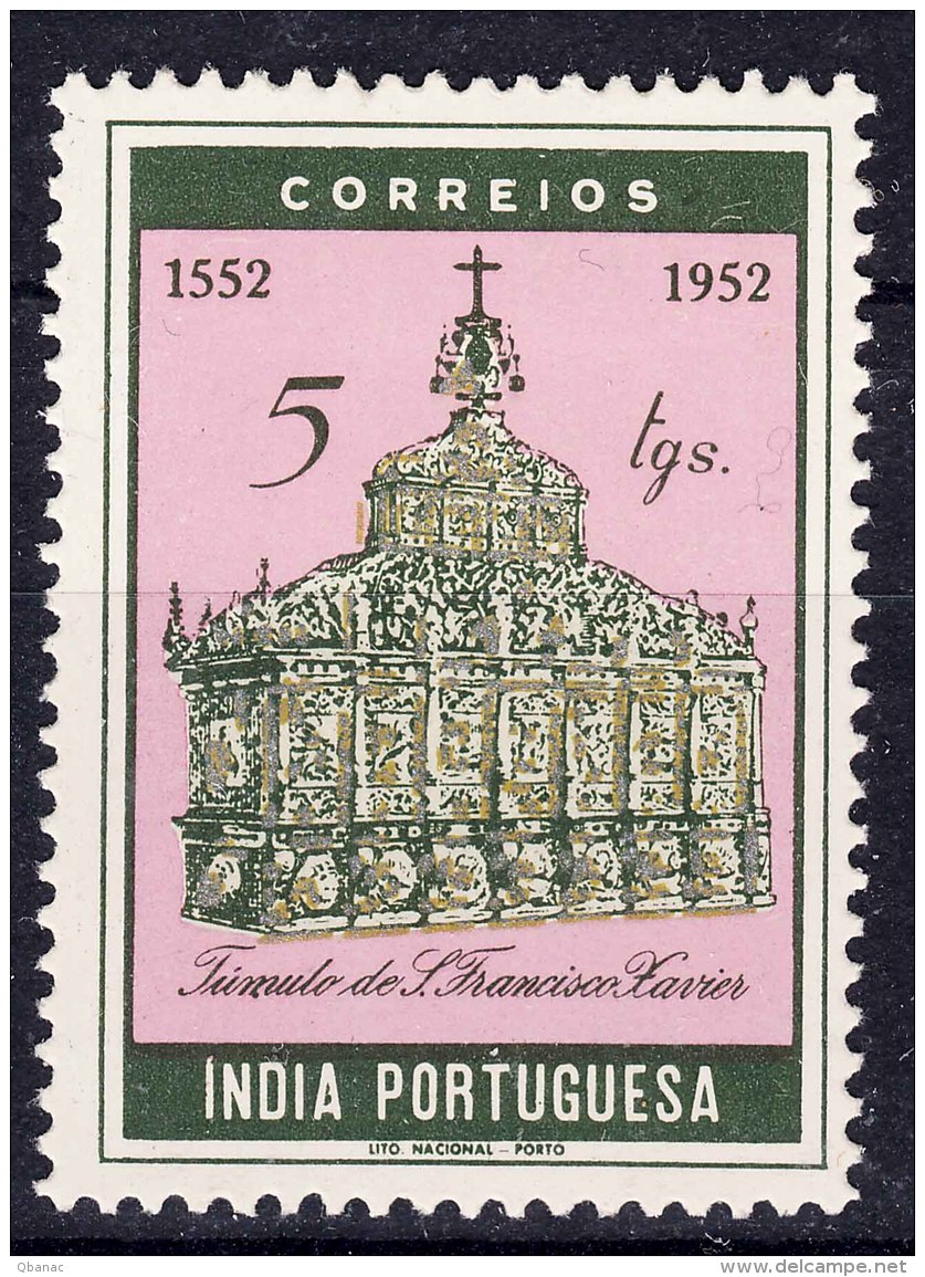 Portugal India 1952 Mi#483 Mint Hinged - India Portuguesa