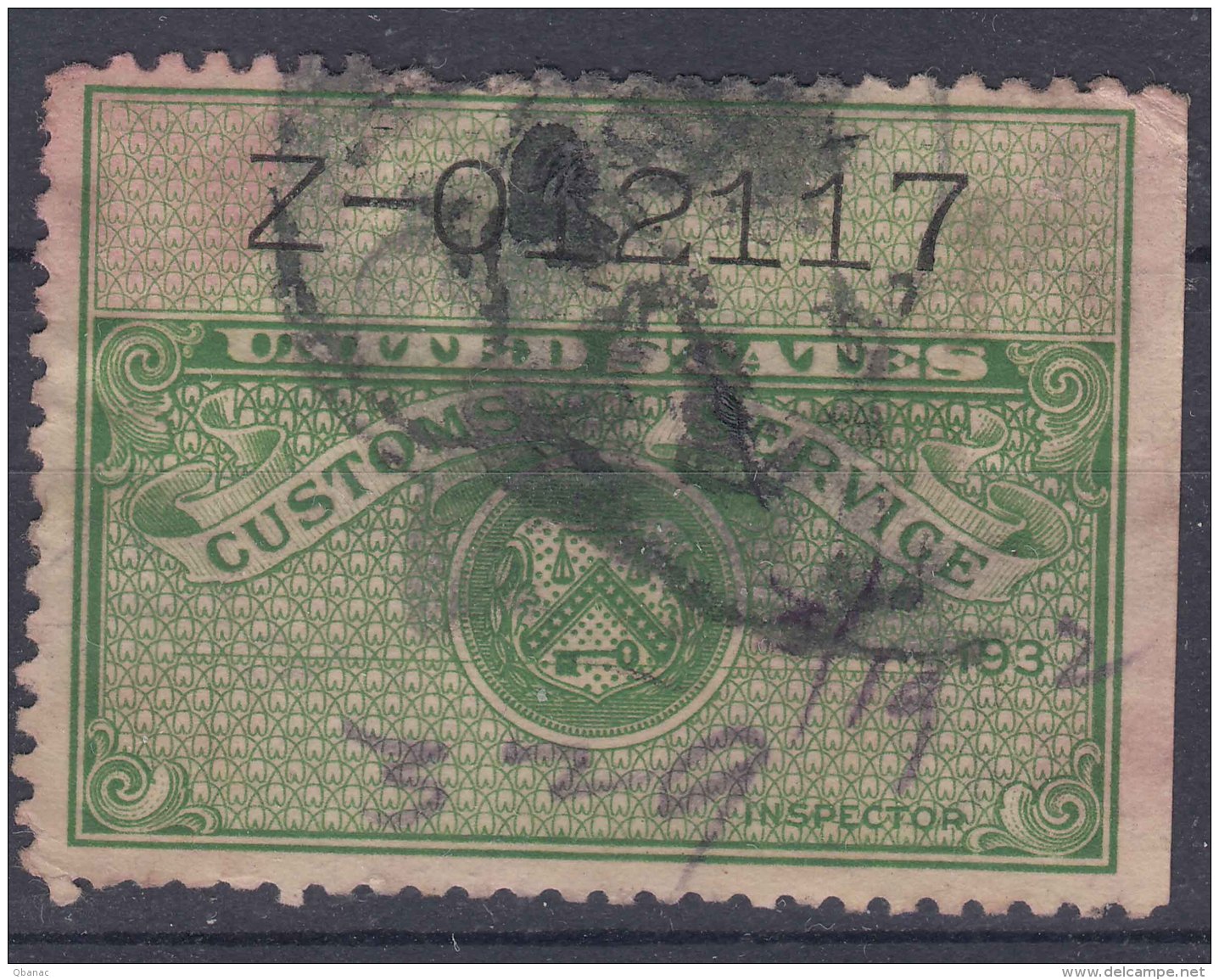 USA Revenue Stamp - Steuermarken