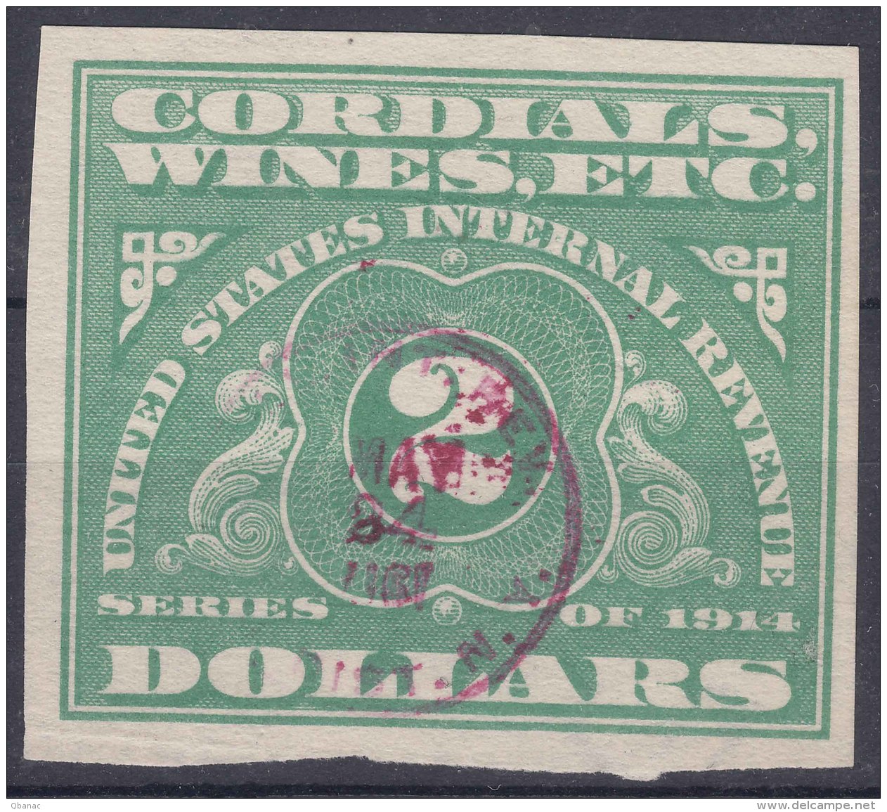 USA Revenue Stamp - Steuermarken