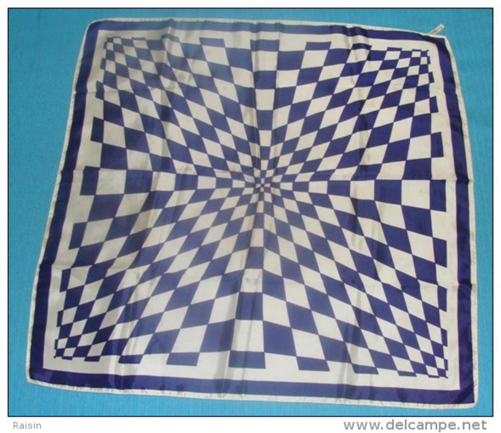 Foulard Acétate " Pernelle Paris "  ( Années 1950-55 )  BE - Hoofddoeken En Sjaals