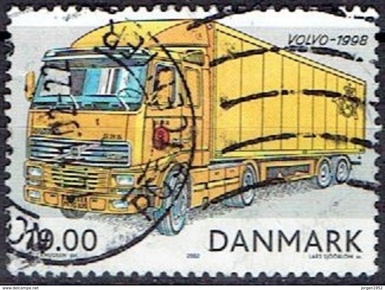 DENMARK #  FROM 2002  STAMPWORLD 1317 - Used Stamps