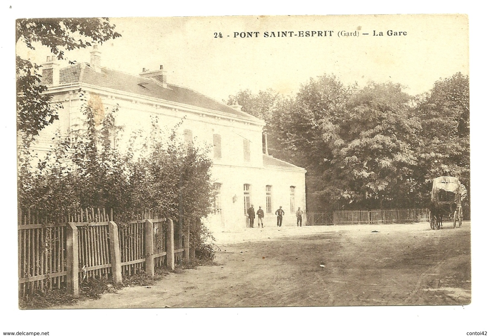 30 PONT SAINT ESPRIT GARE GARD - Pont-Saint-Esprit