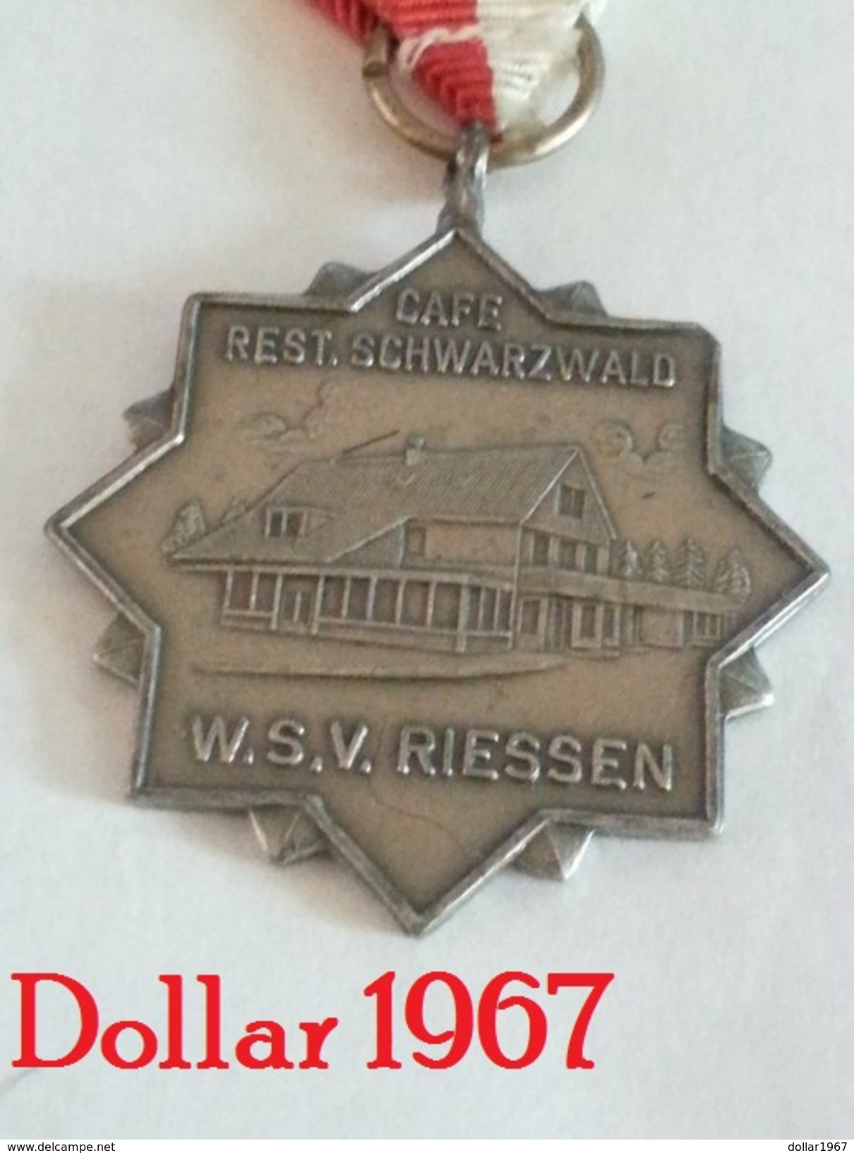 Medaille :Netherlands-  Cafe Rest Schwarzwald   W.S.V Riessen / Rijssen - Walking Club Rijssen - Autres & Non Classés