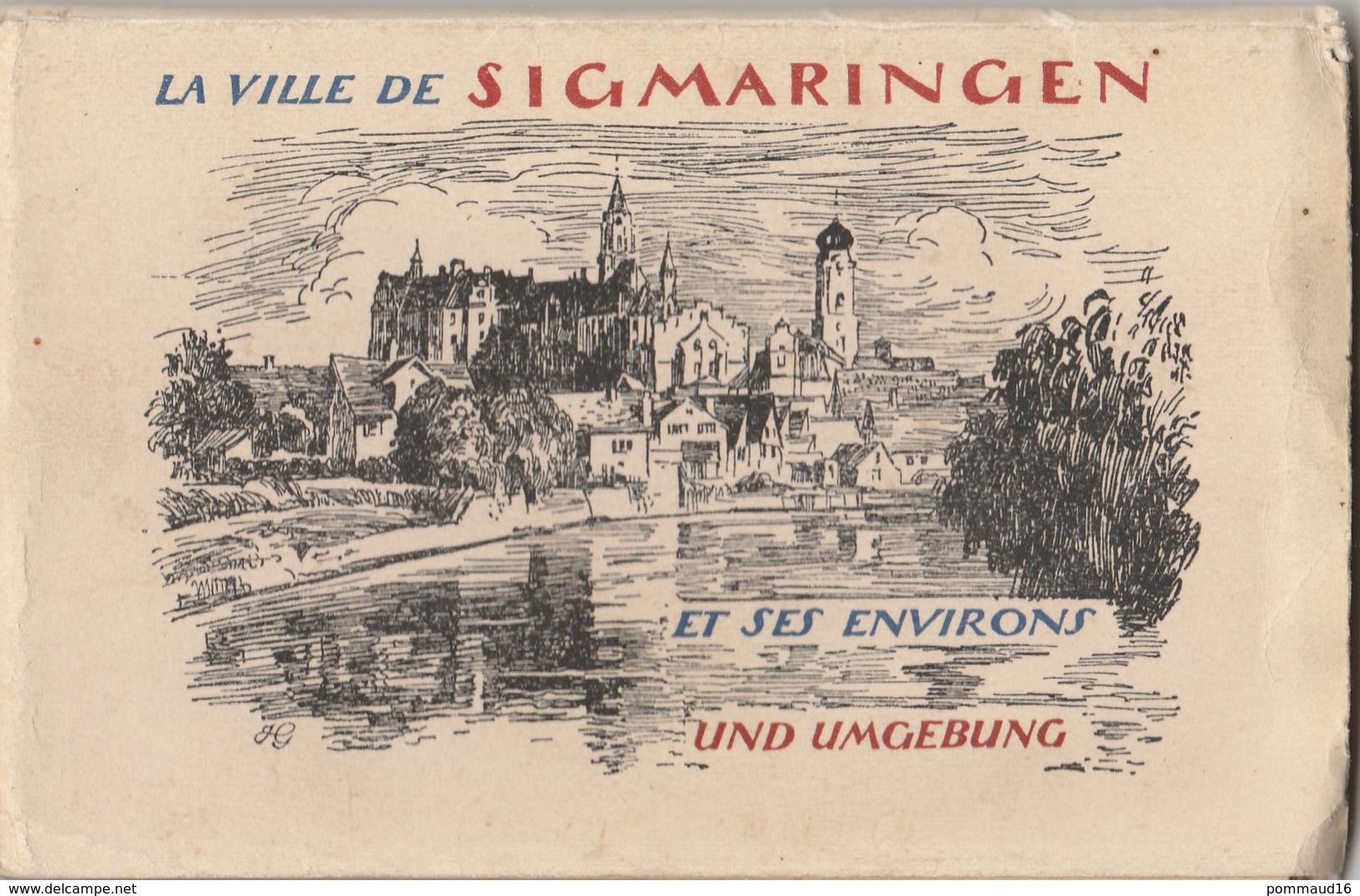 Carnet De 10 CPA La Ville De Sigmaringen Et Ses Environs - Sigmaringen