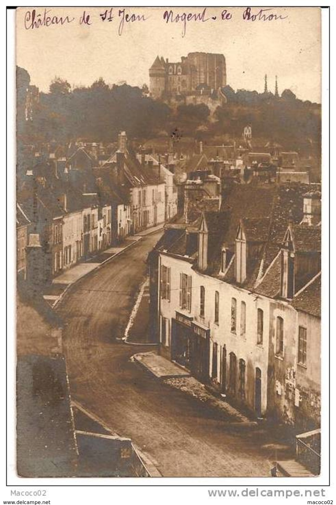 NOGENT LE ROTROU Dpt 28 Rue St Laurent DOS SIMPLE 1902 - Nogent Le Rotrou